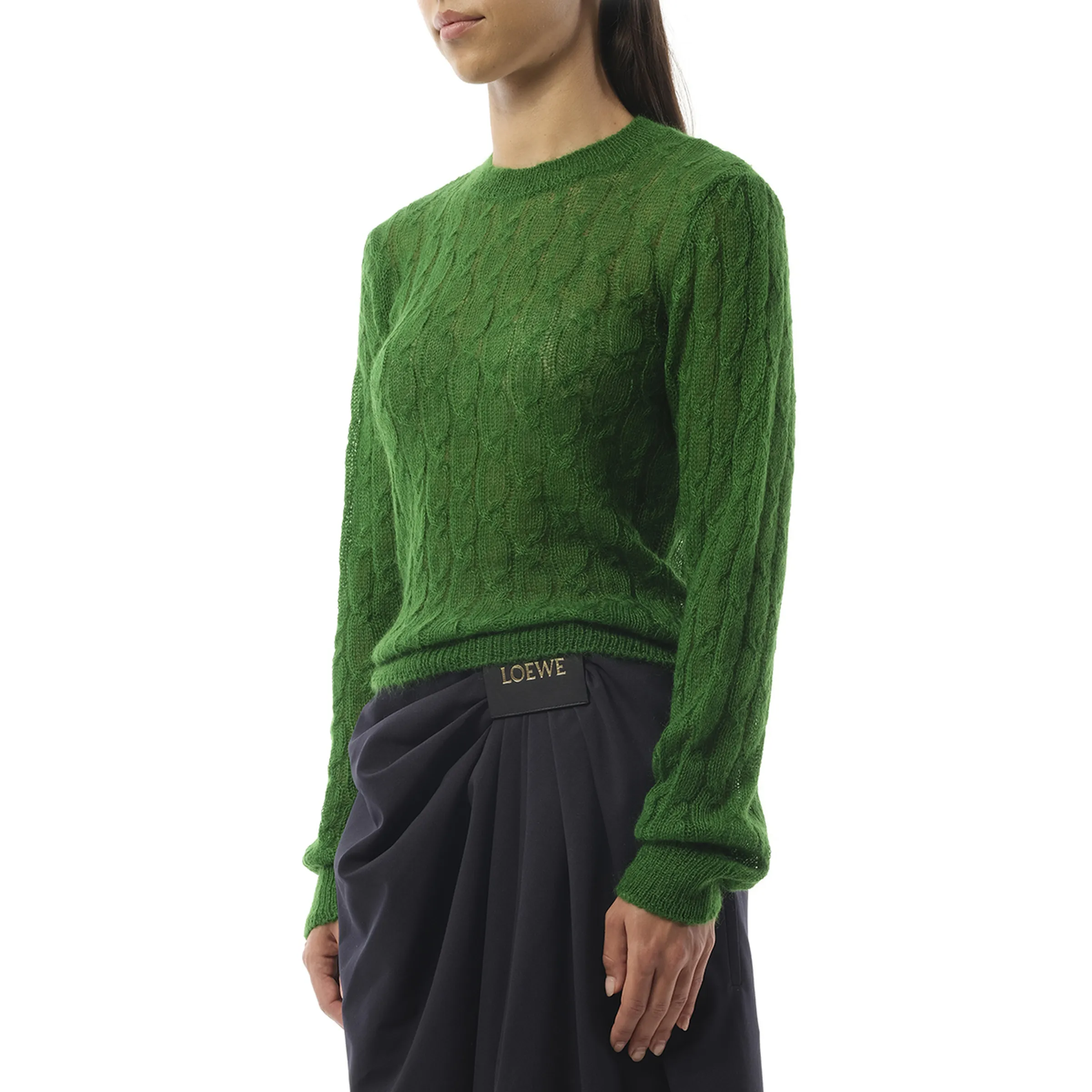 Knit Sweater in Green sold by MARAIS product image thumbnail 5