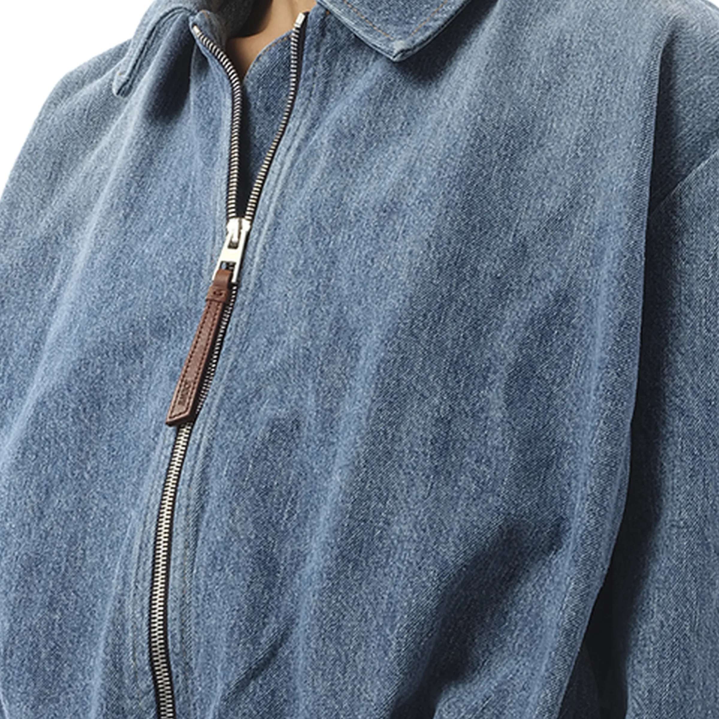 Draped Jacket in Indigo Blue sold by MARAIS product image thumbnail 3