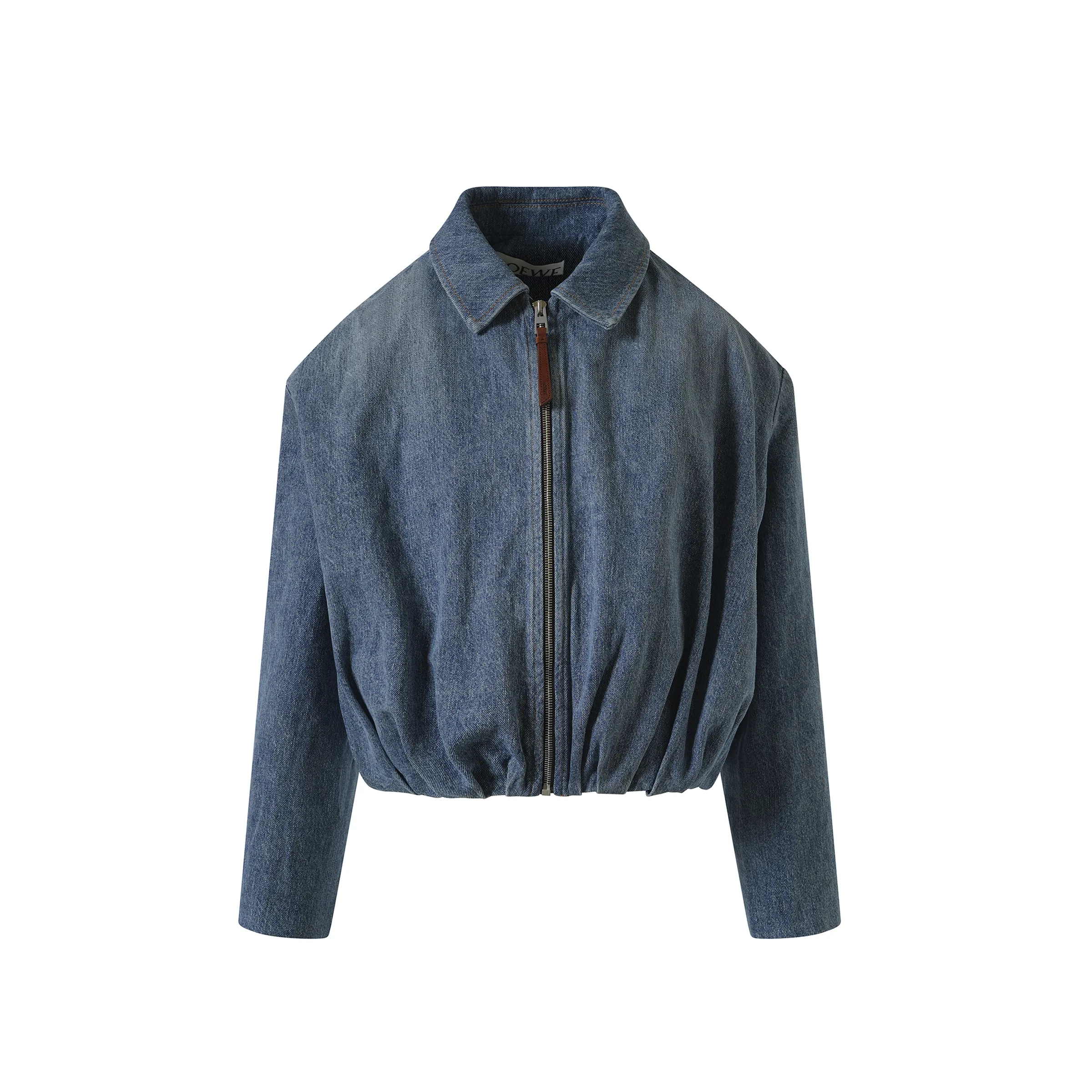 Draped Jacket in Indigo Blue sold by MARAIS product image thumbnail 2