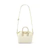 Mini Antigona Bag in Monogram Canvas in Natural Beige sold by MARAIS