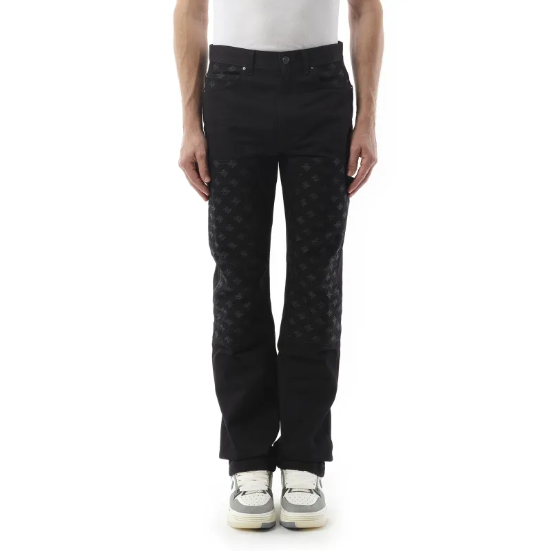 MA Quad Jacquard Carpenter Pants in Black sold by MARAIS