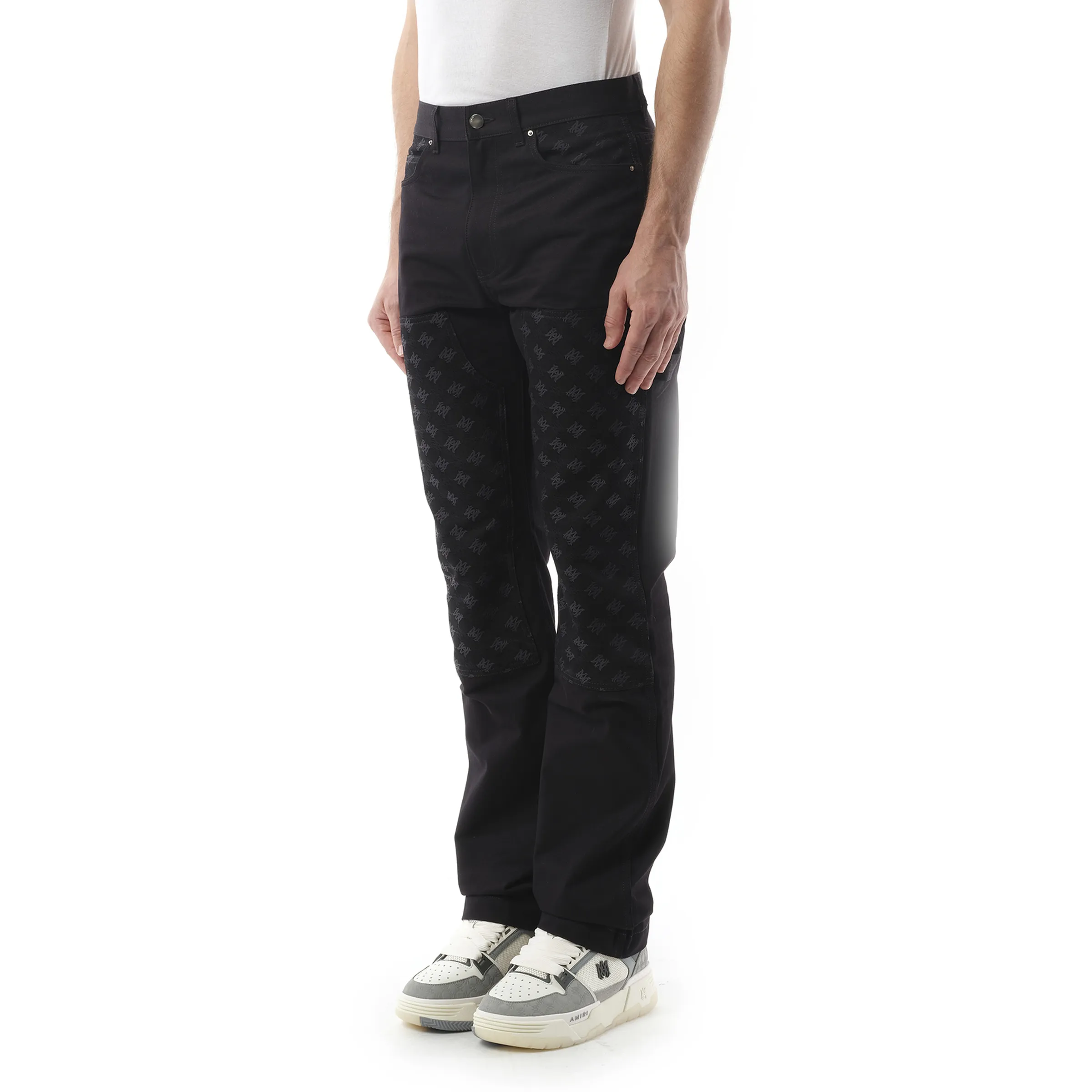 MA Quad Jacquard Carpenter Pants in Black sold by MARAIS product image thumbnail 5