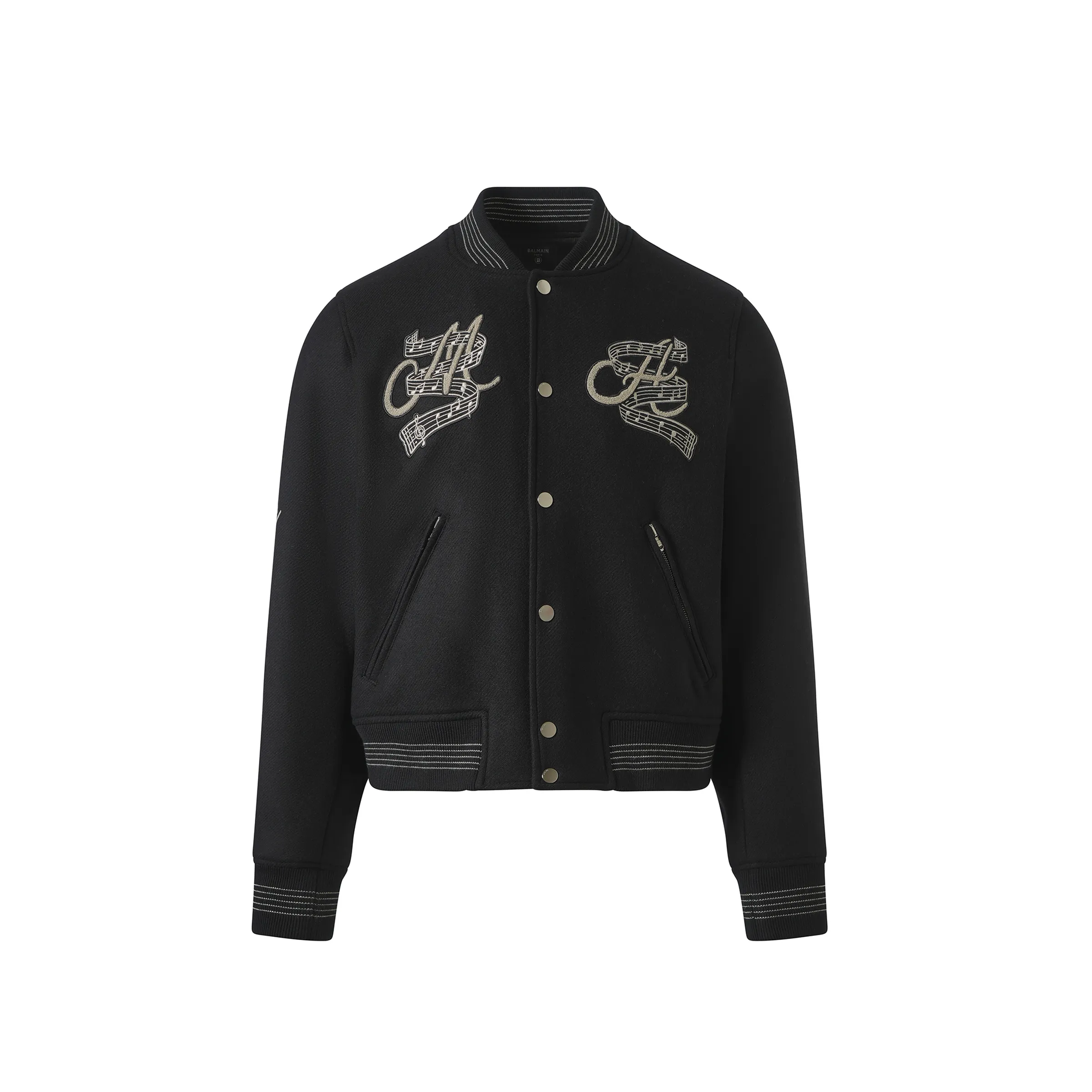 Hollywood Music Club Bomber in Black sold by MARAIS product image thumbnail 2