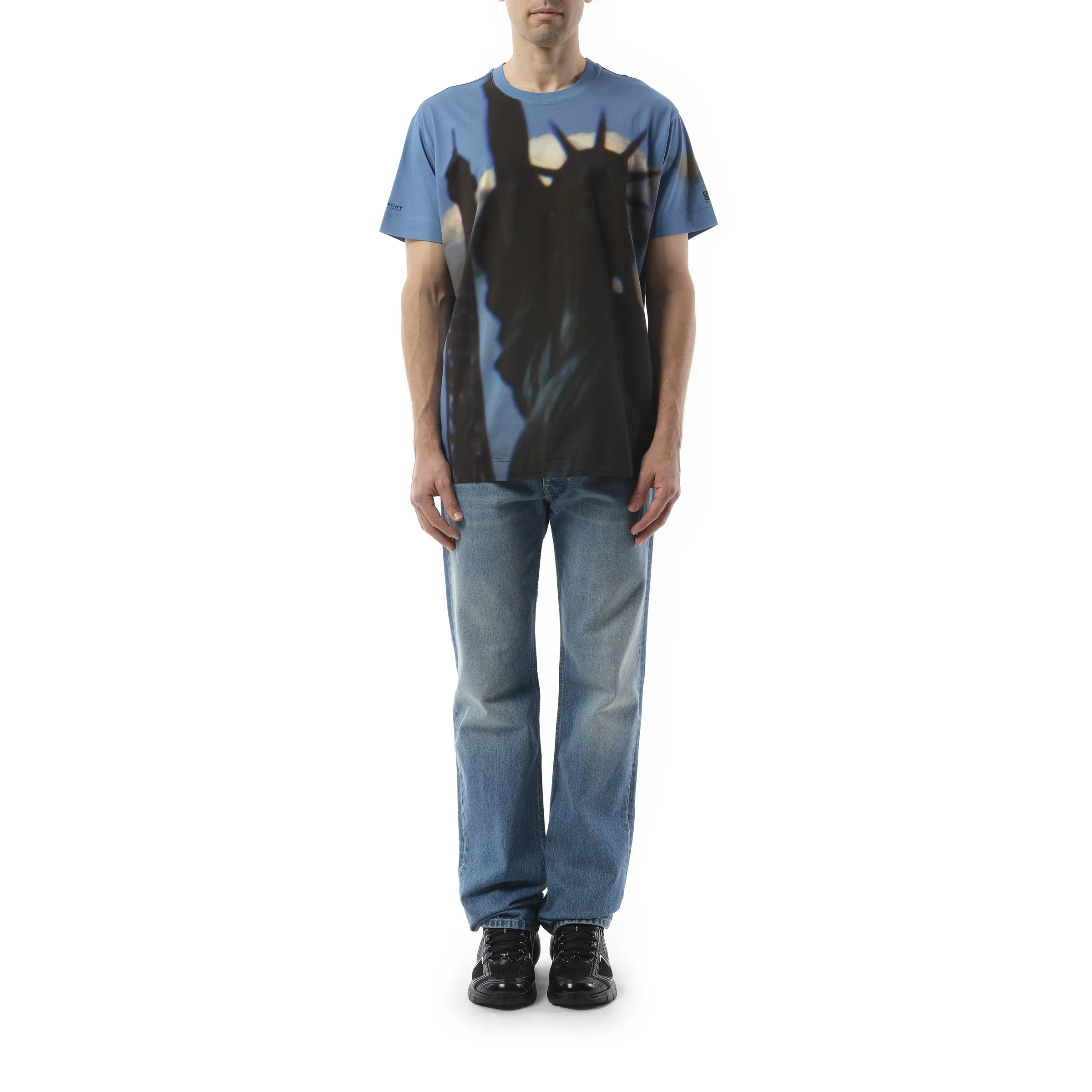 Paris NY All Over T-Shirt in Multicolour sold by MARAIS product image thumbnail 4
