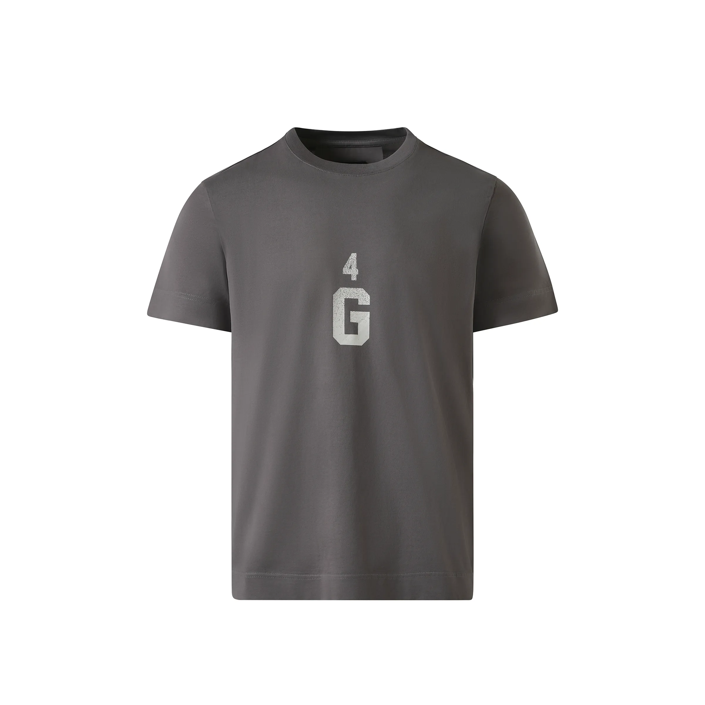 Four G Dyed Logo T-Shirt in Quartz Grey sold by MARAIS product image thumbnail 2