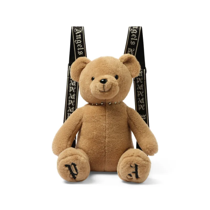 Bear in Mind Backpack in Brown/Black made by Palm Angels