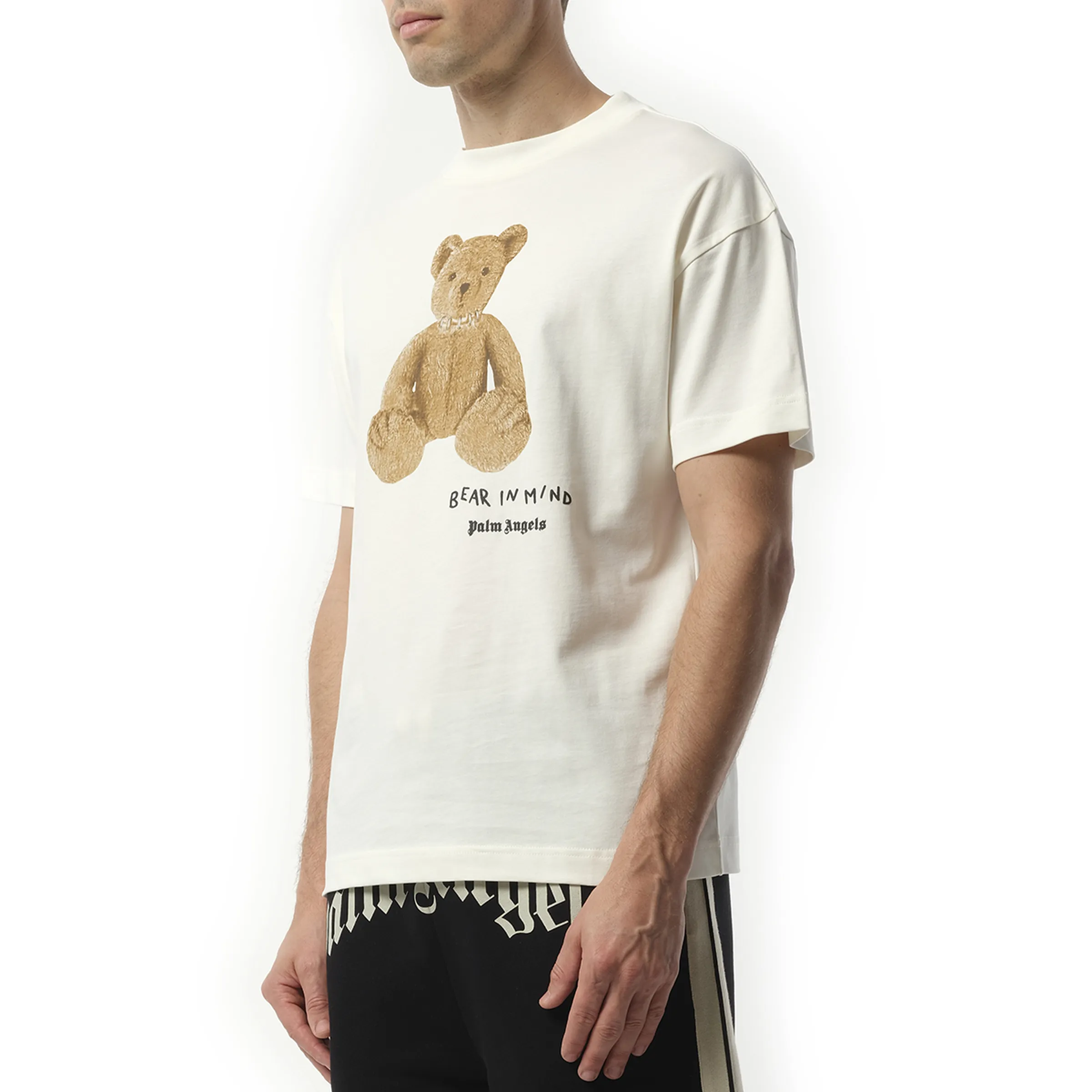 Bear in Mind T-Shirt in Off White/Brown sold by MARAIS product image thumbnail 5