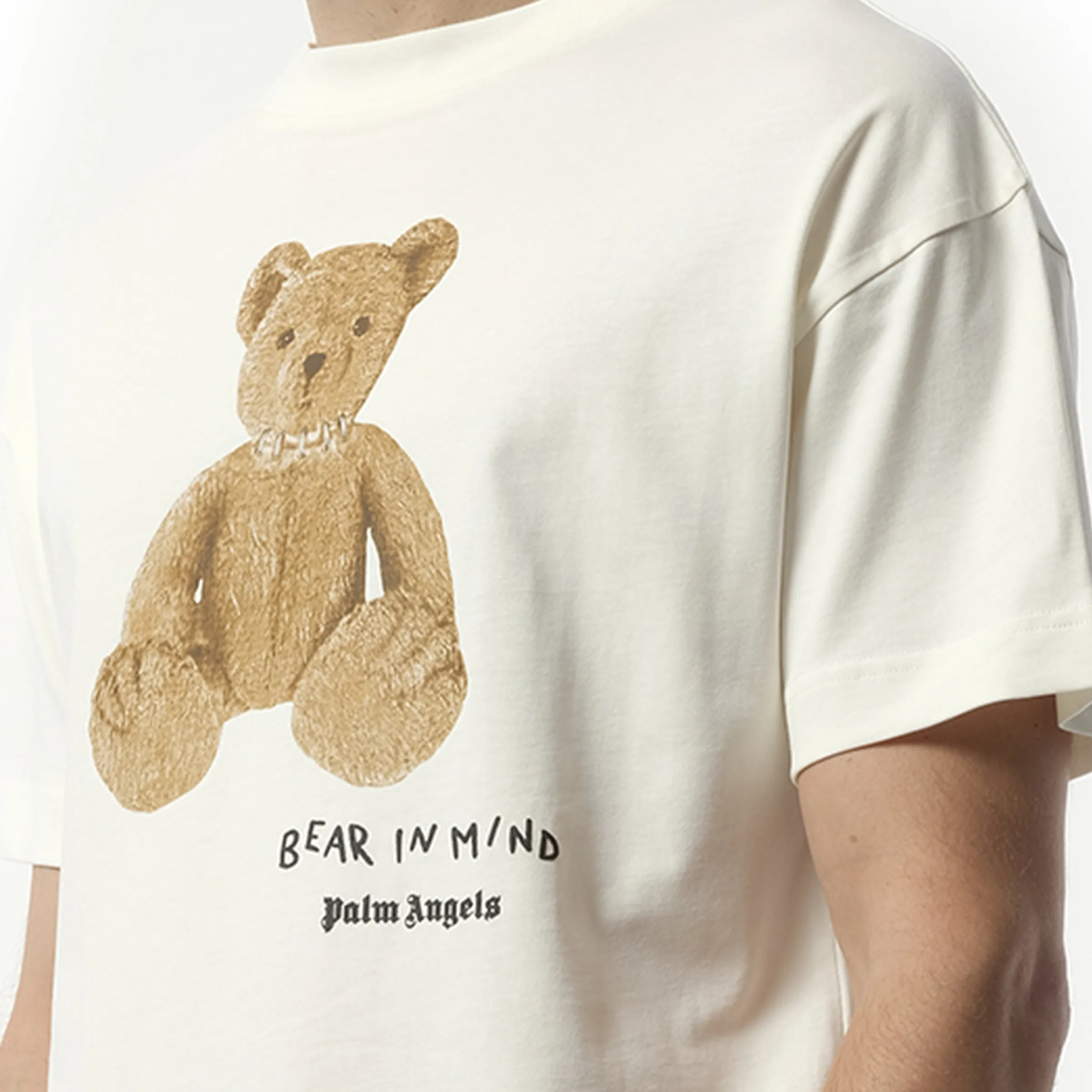 Bear in Mind T-Shirt in Off White/Brown sold by MARAIS product image thumbnail 3