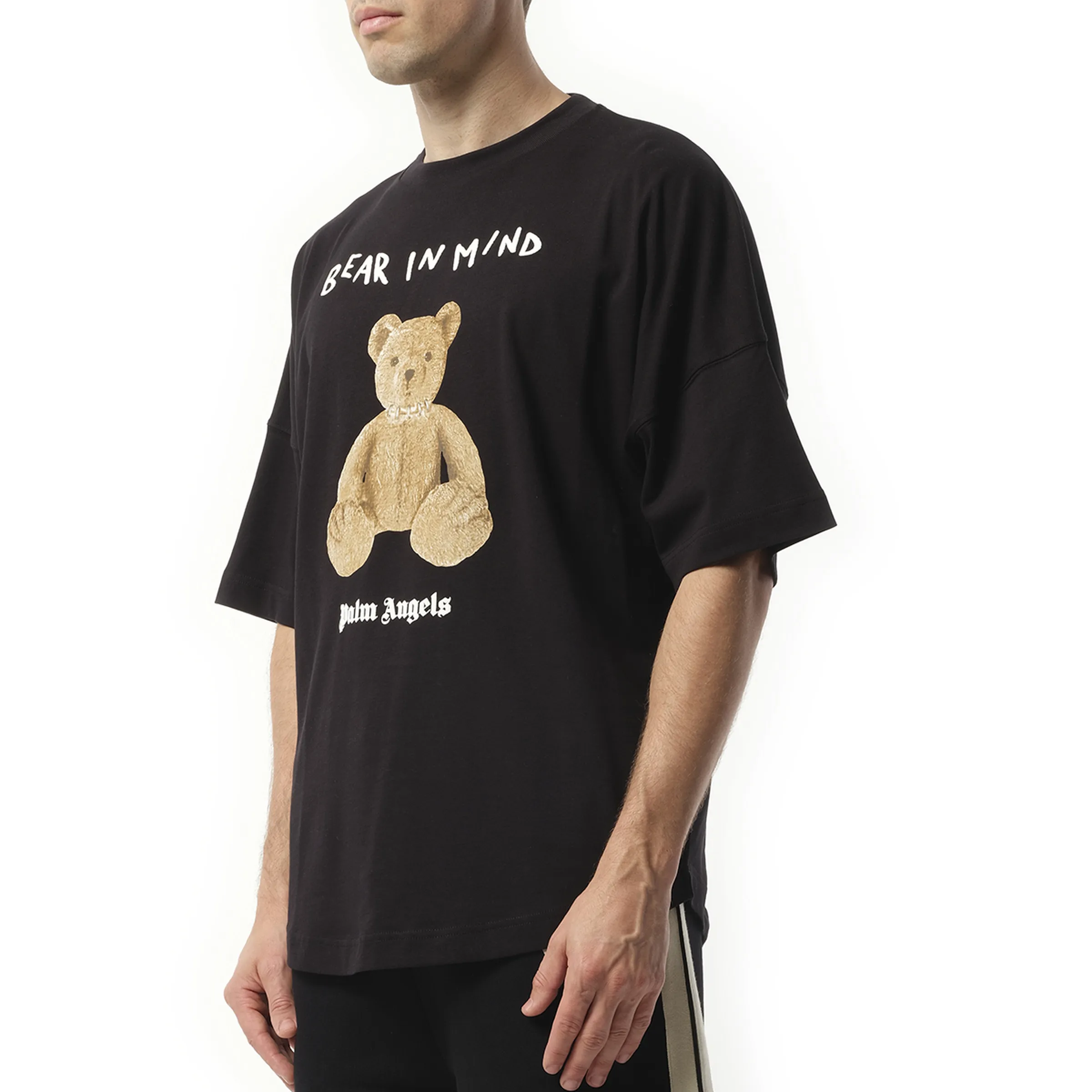 Bear in Mind Over T-Shirt in Black/Brown sold by MARAIS product image thumbnail 5