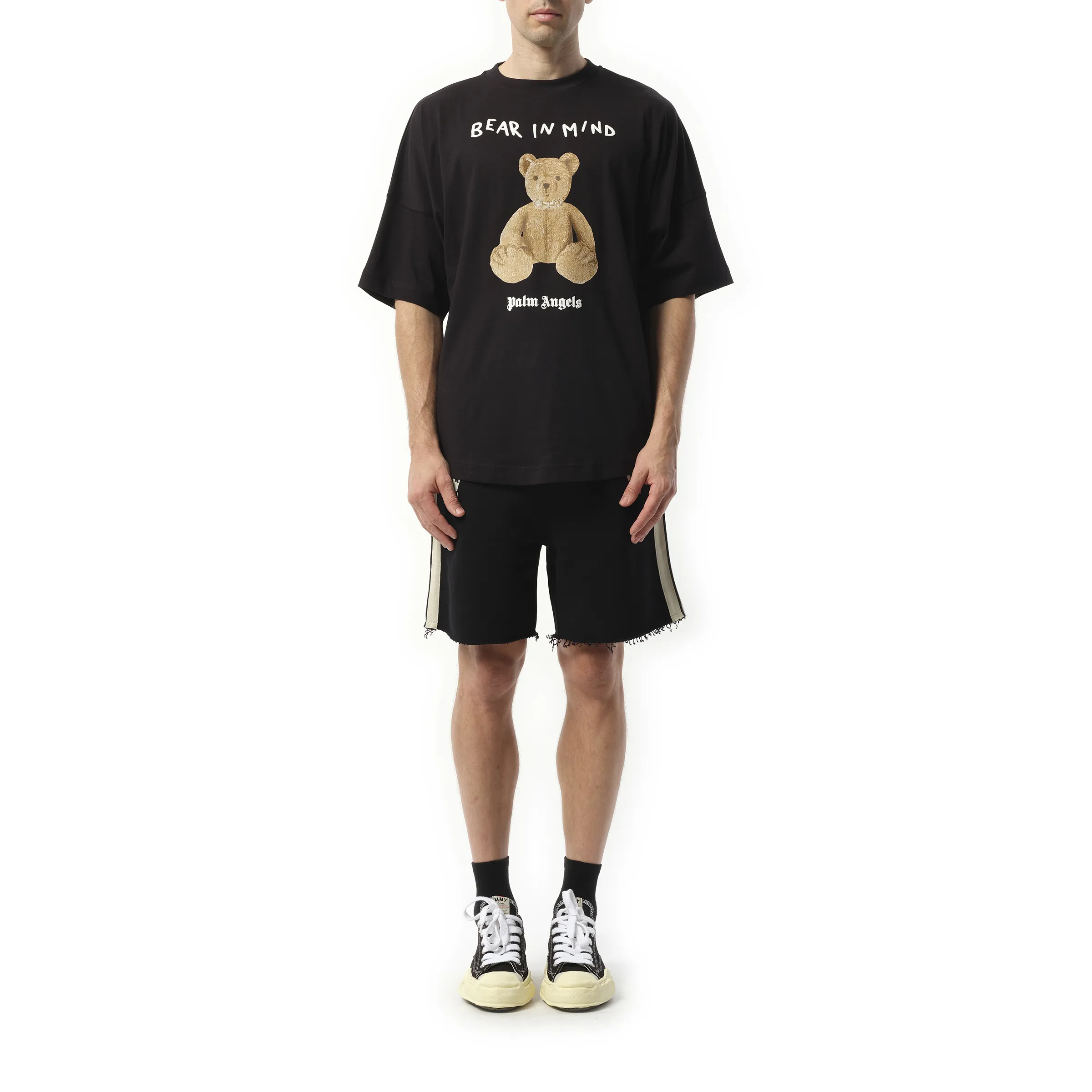 Bear in Mind Over T-Shirt in Black/Brown sold by MARAIS product image thumbnail 4