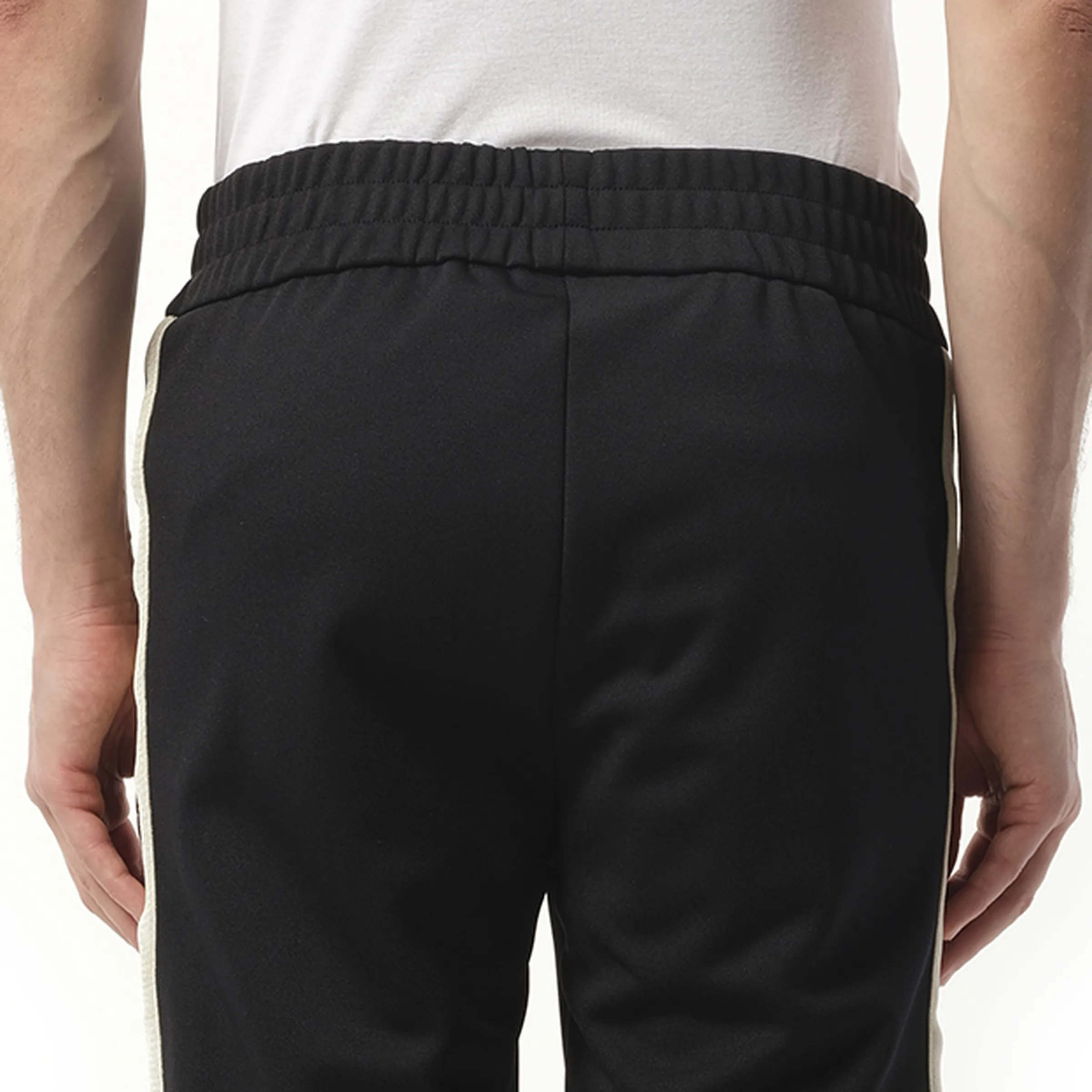 Logo Track Pants in Black/Off White sold by MARAIS product image thumbnail 3