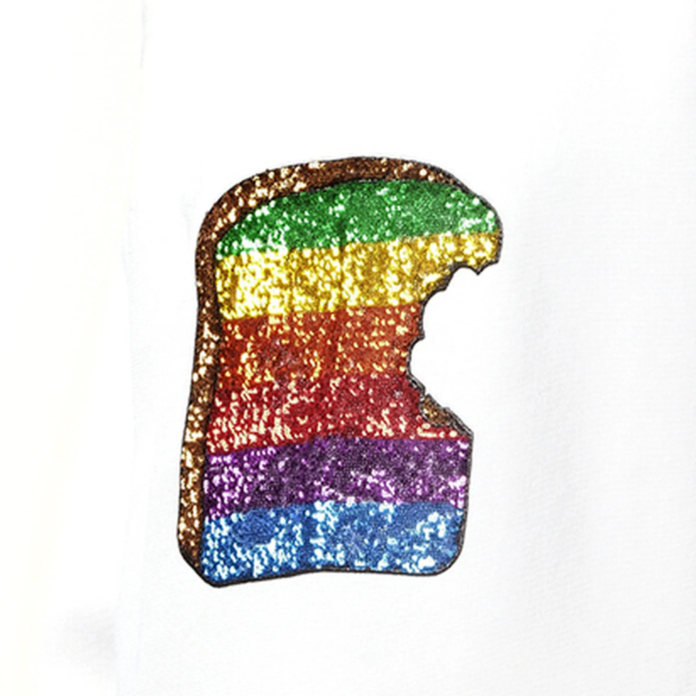 Long Sleeve Crew Sweatshirt in White sold by MARAIS product image thumbnail 3