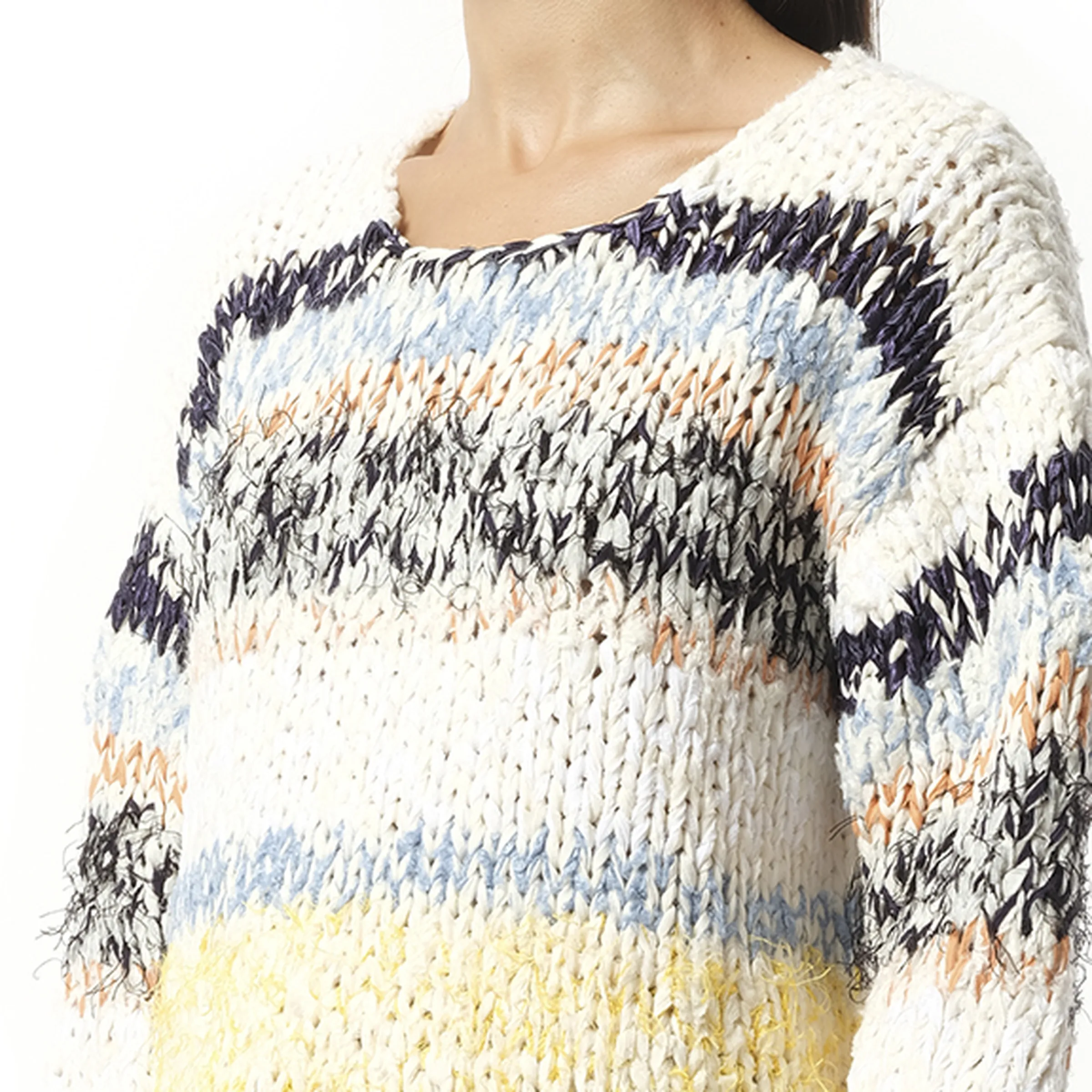 Pullover Sweatshirter in Multicolor sold by MARAIS product image thumbnail 3