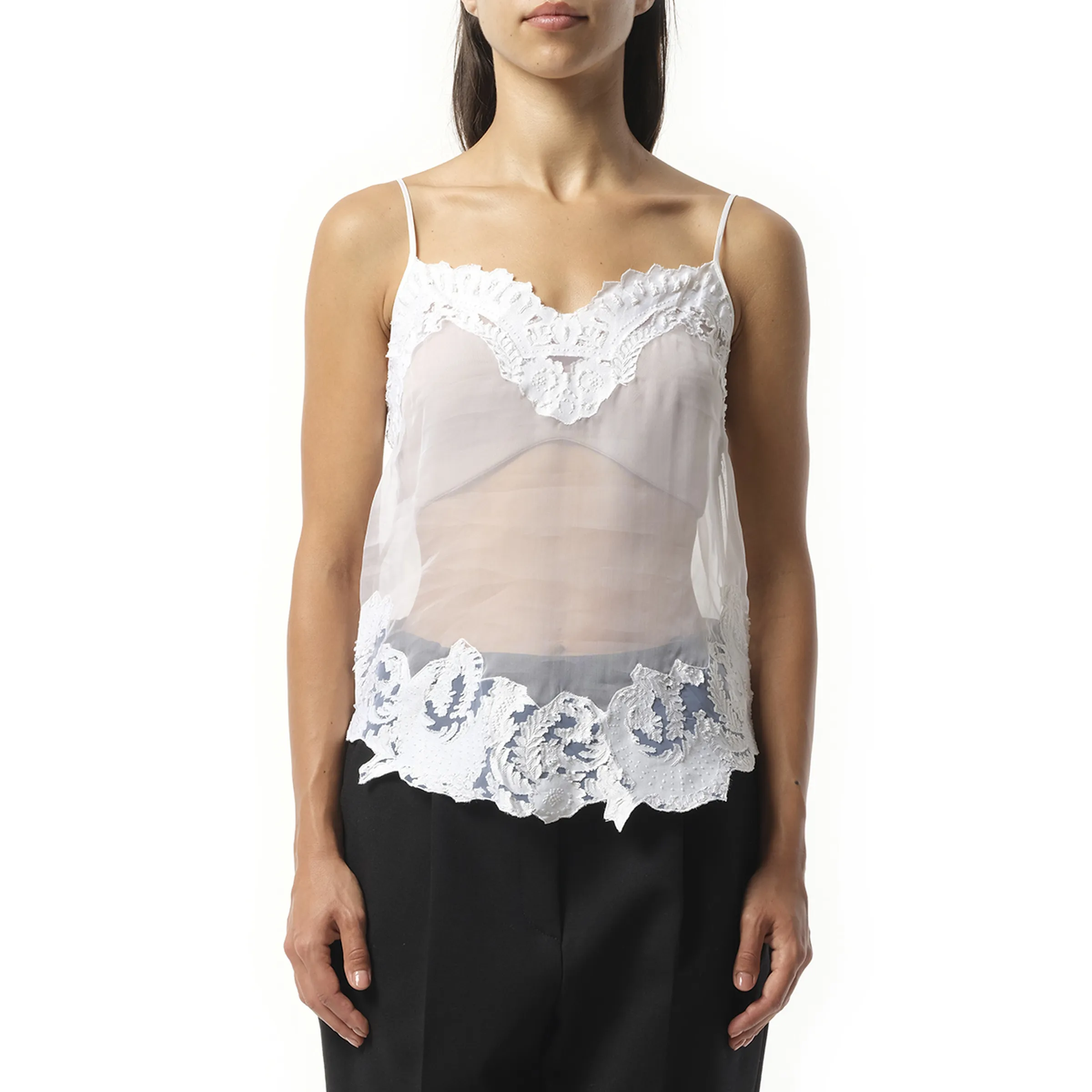 Givenchy Sleeveless Top in White sold by MARAIS