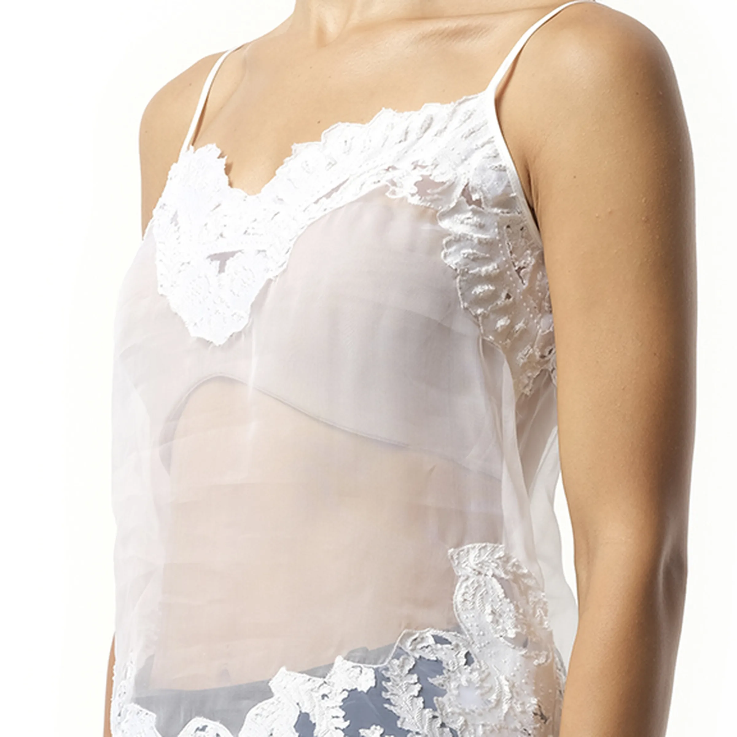 Givenchy Sleeveless Top in White sold by MARAIS product image thumbnail 3