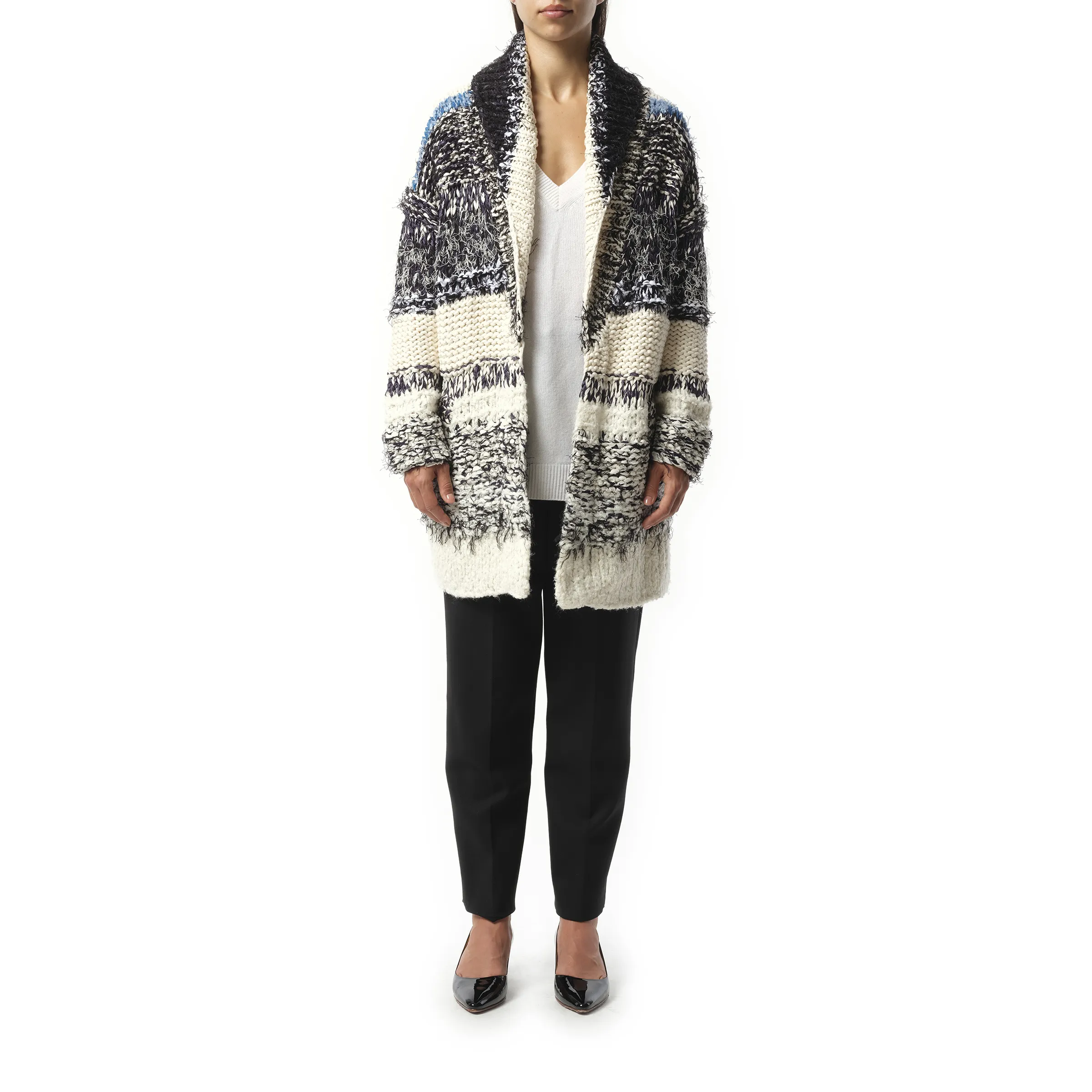 Manteau Coat in Multicolor sold by MARAIS product image thumbnail 4