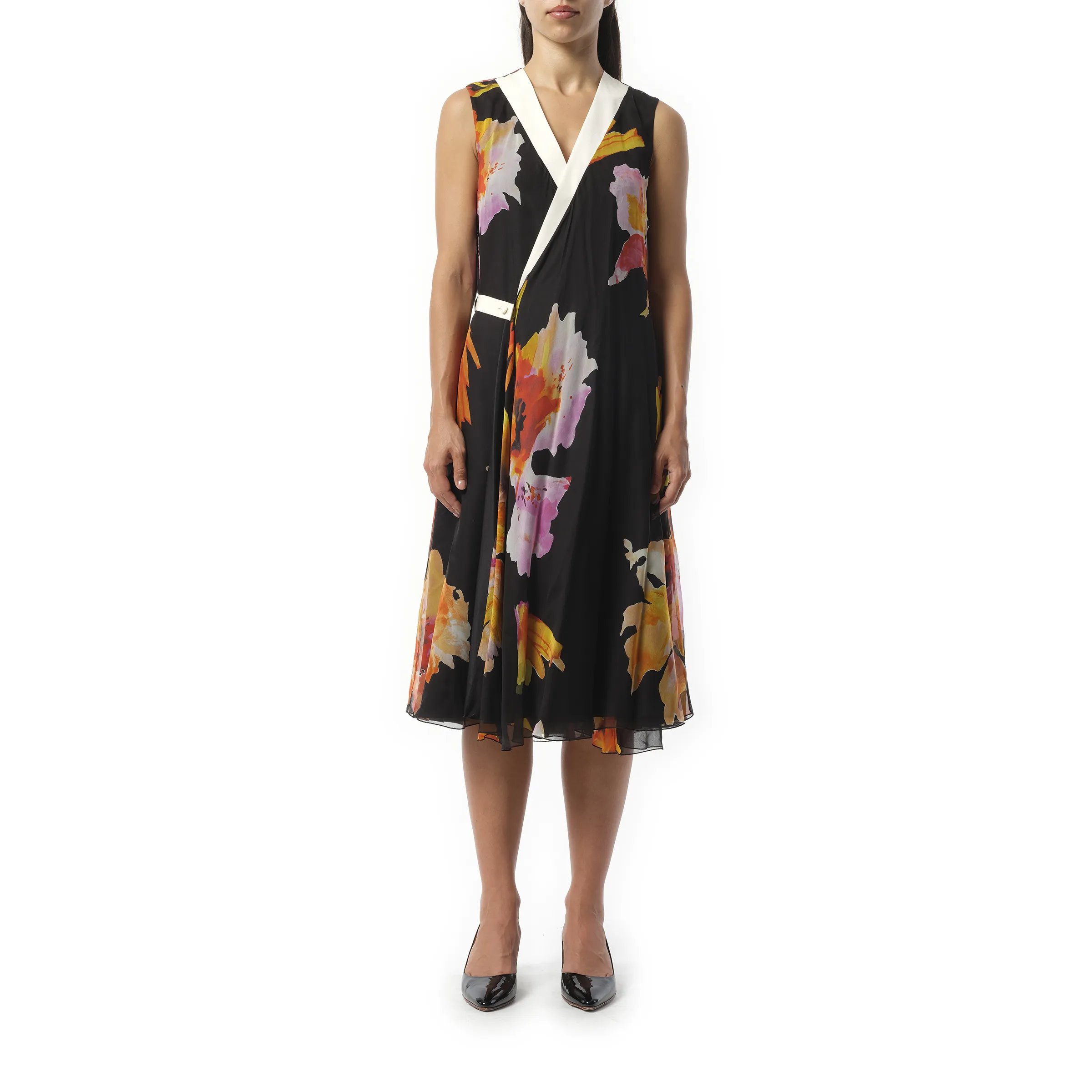 Dress in Orange sold by MARAIS product image thumbnail 4