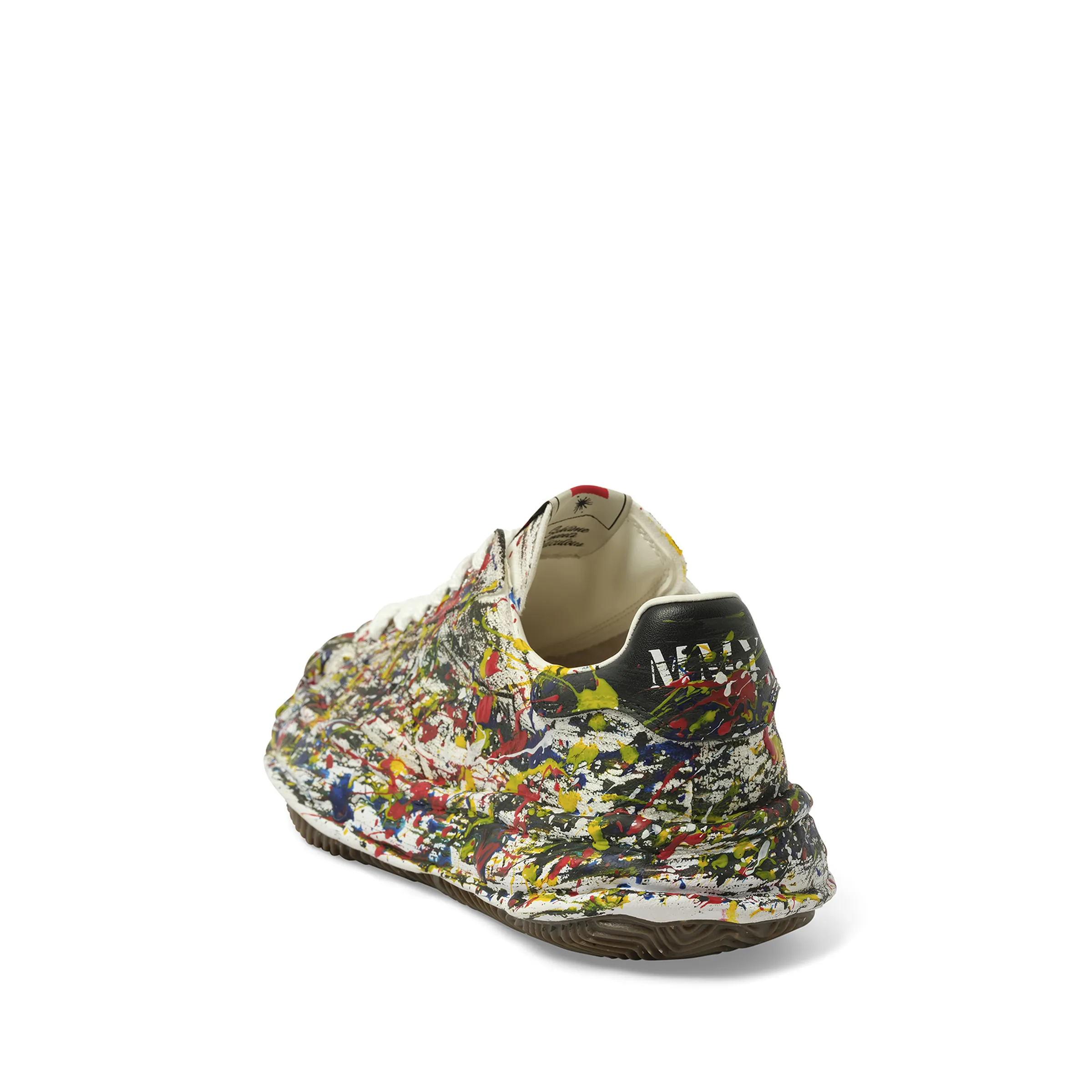 Blakey OG Paint Splatter Sneaker in White sold by MARAIS product image thumbnail 3