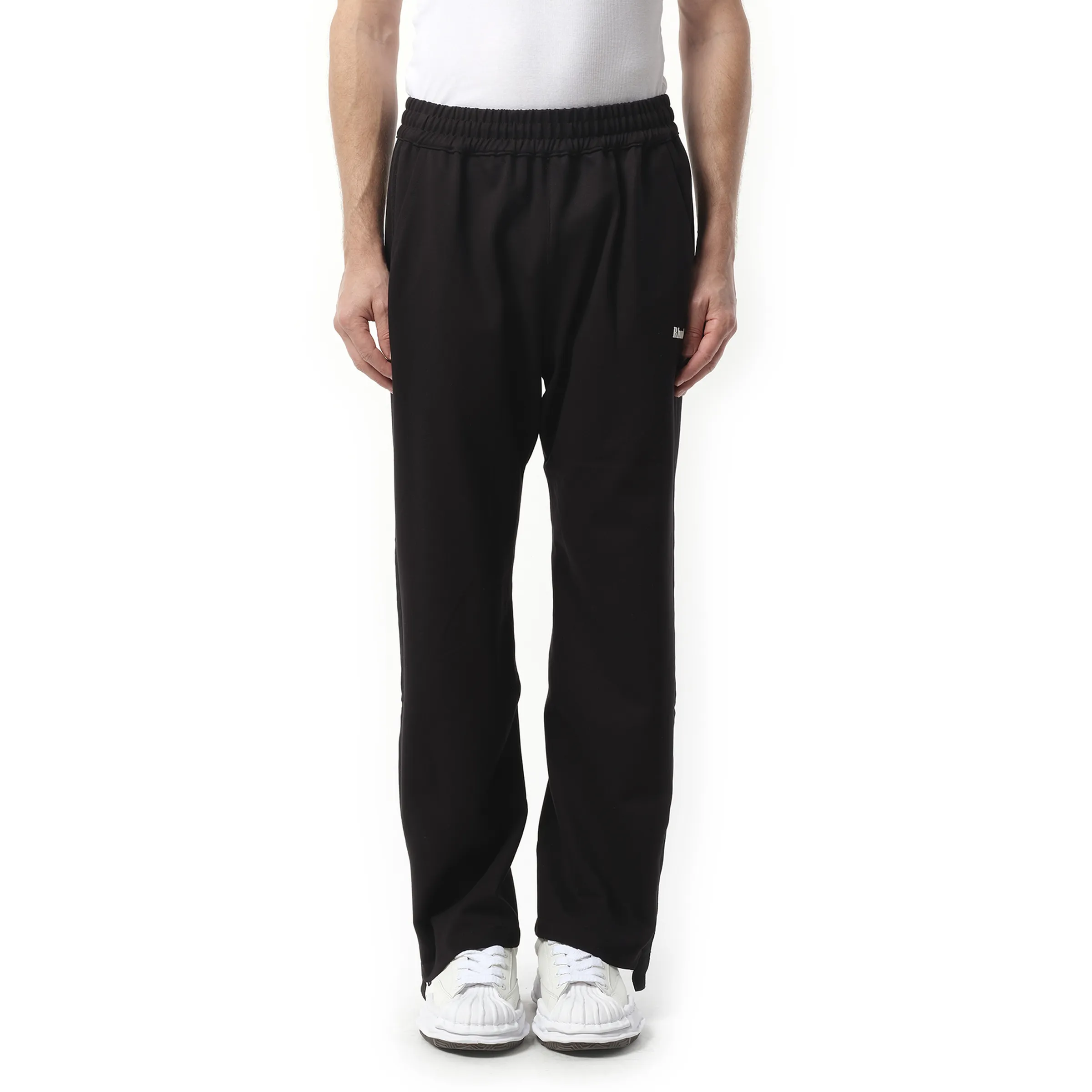 Hamptons Traxedo Track Pants in Black sold by MARAIS product image thumbnail 3