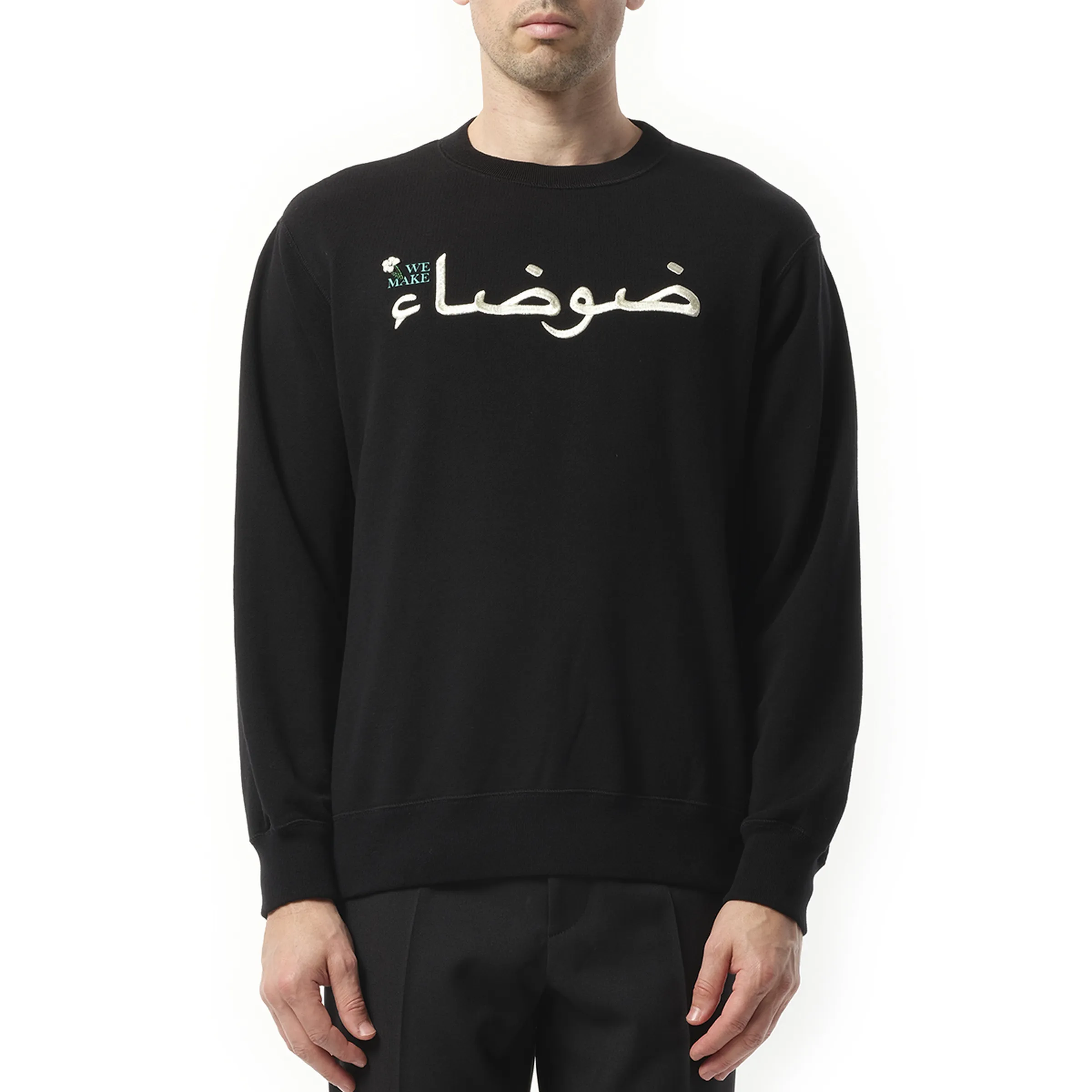 "Noise" Sweatshirt in Black sold by MARAIS