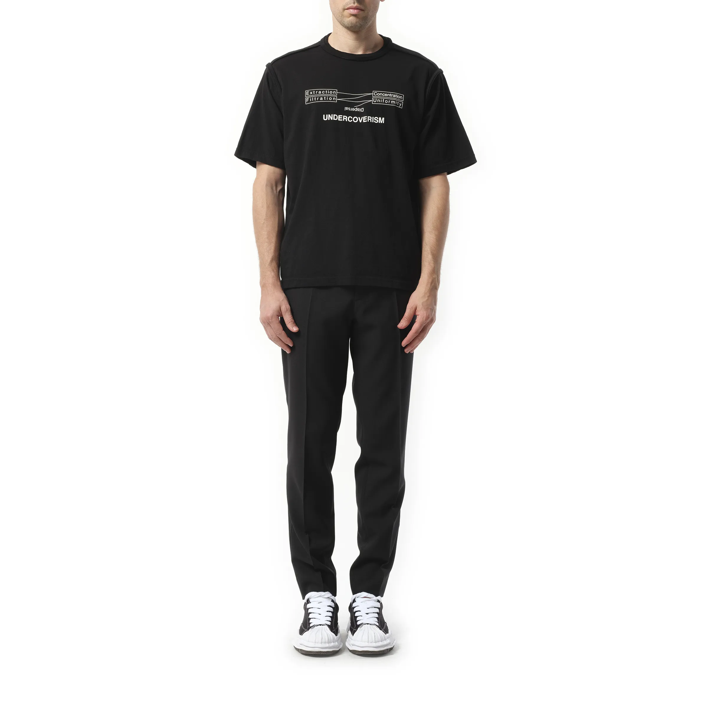 Undercoverism T-Shirt in Black sold by MARAIS product image thumbnail 4