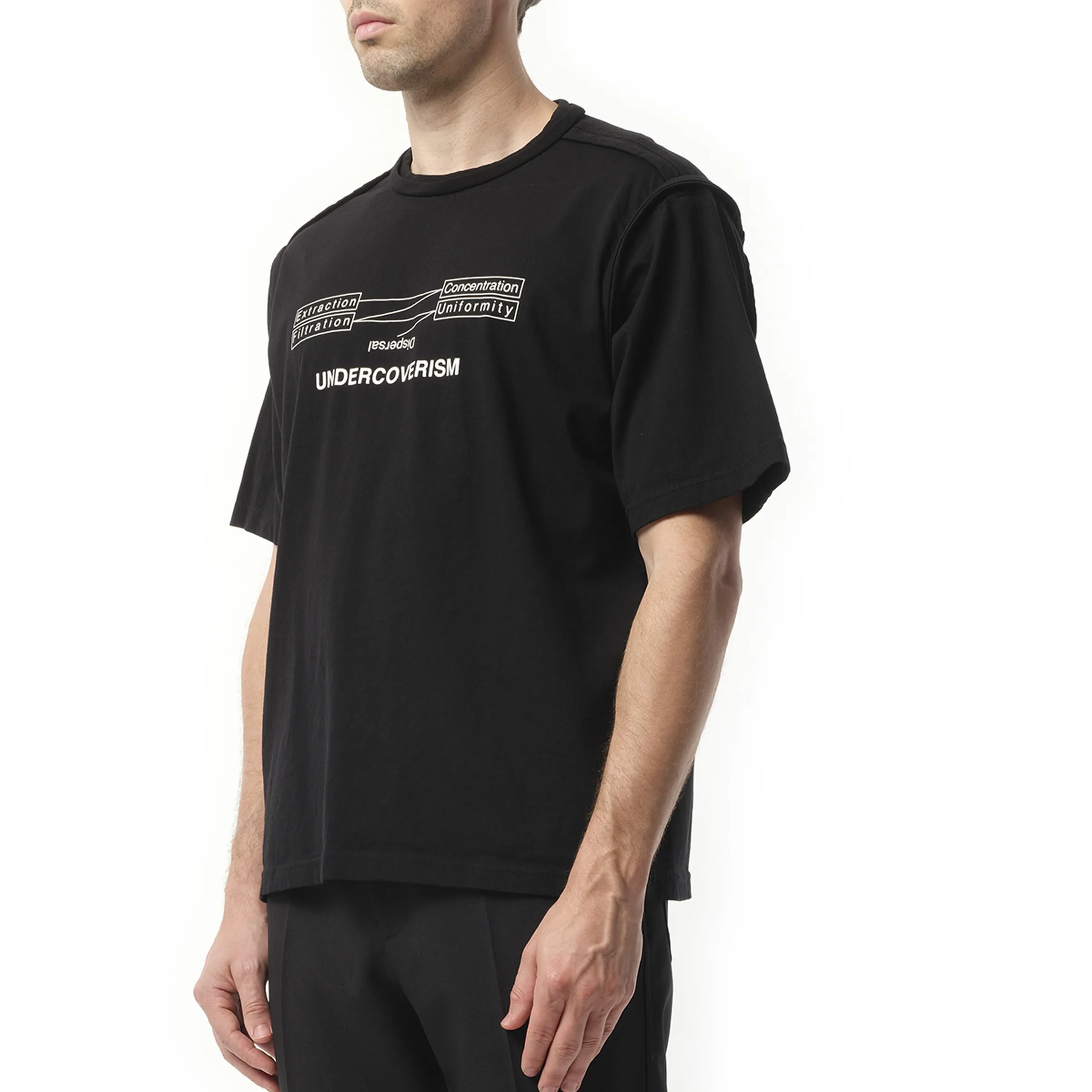 Undercoverism T-Shirt in Black sold by MARAIS product image thumbnail 5