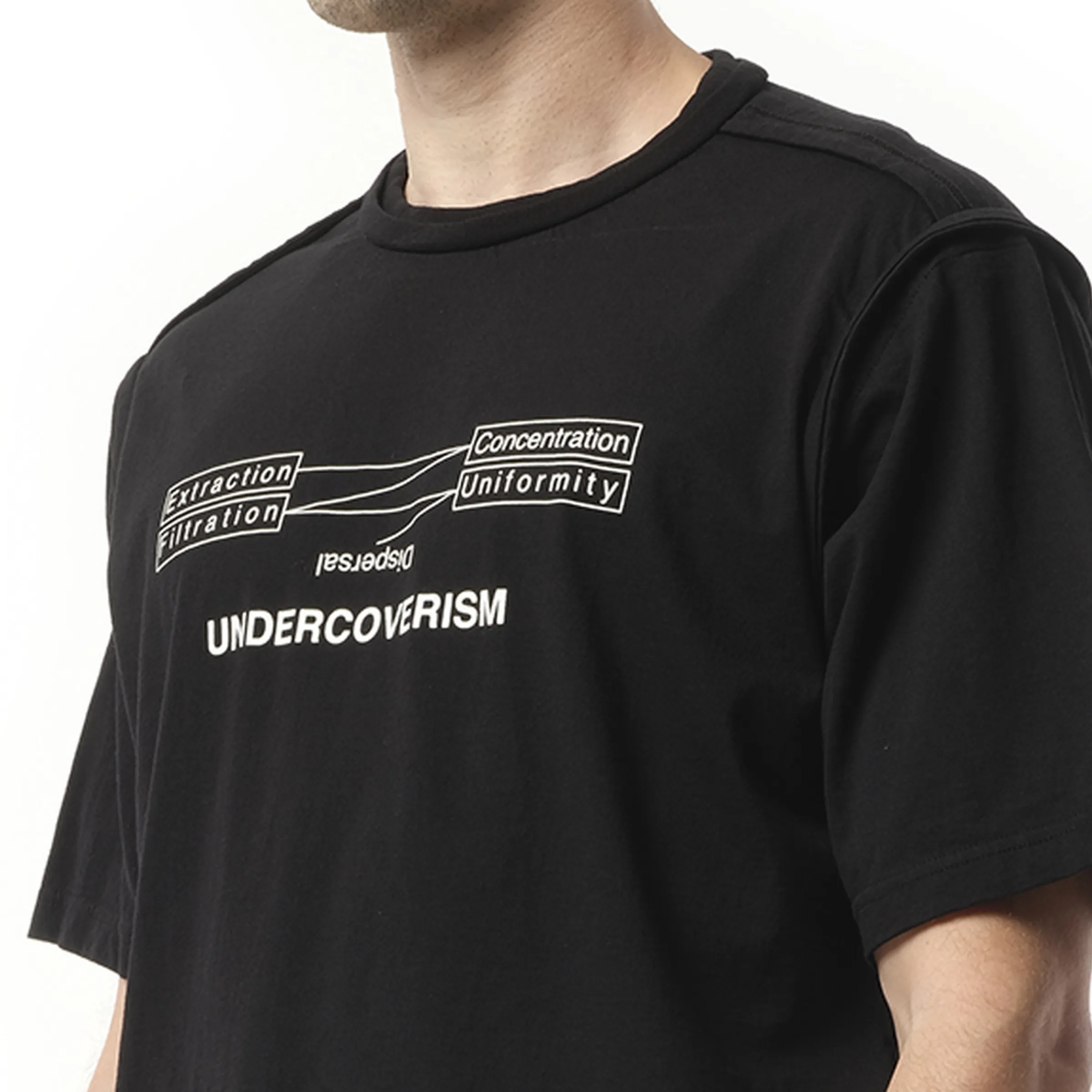 Undercoverism T-Shirt in Black sold by MARAIS product image thumbnail 3