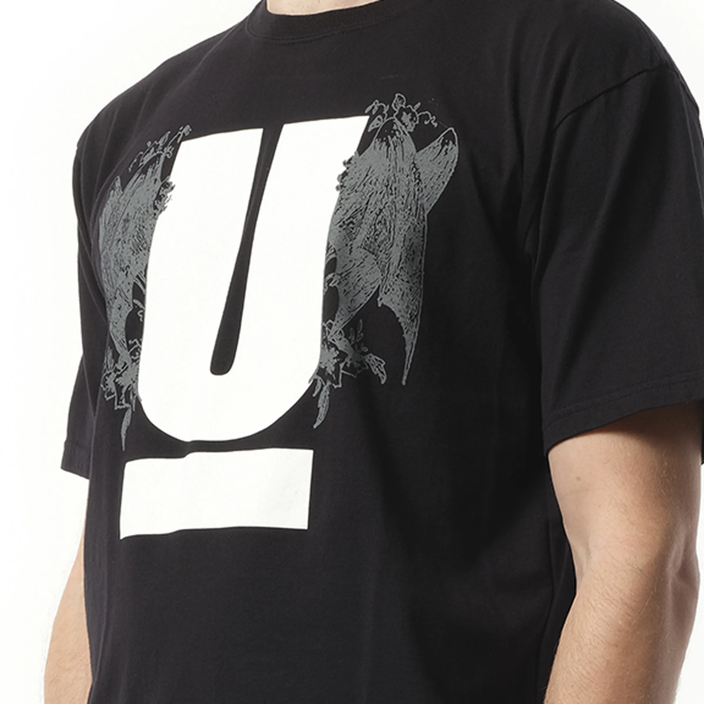 U Logo T-Shirt in Black sold by MARAIS product image thumbnail 3