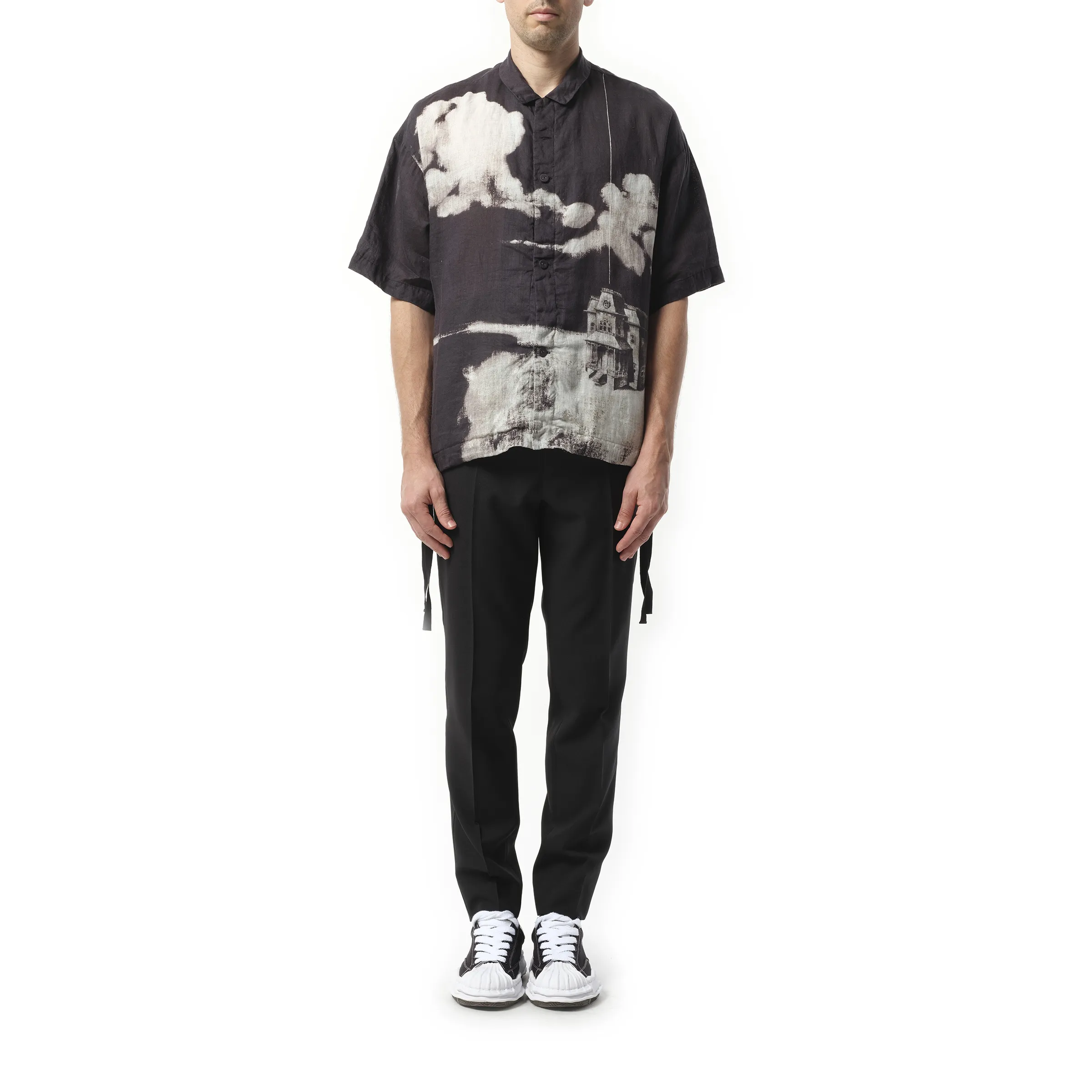 Peace and Tranquility Shirt in Black sold by MARAIS product image thumbnail 4