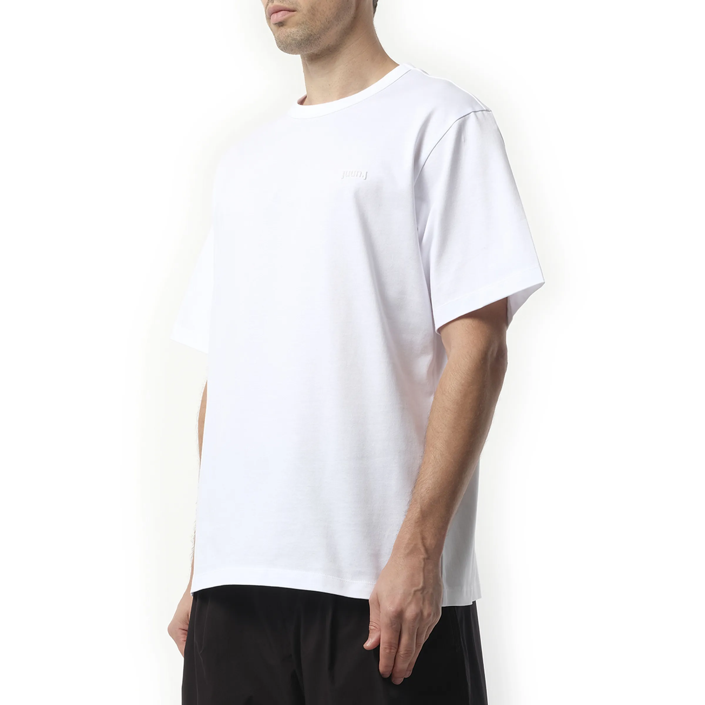 Kim Keever Flower Graphic Loose Short Sleeve T-Shirt in White sold by MARAIS product image thumbnail 3