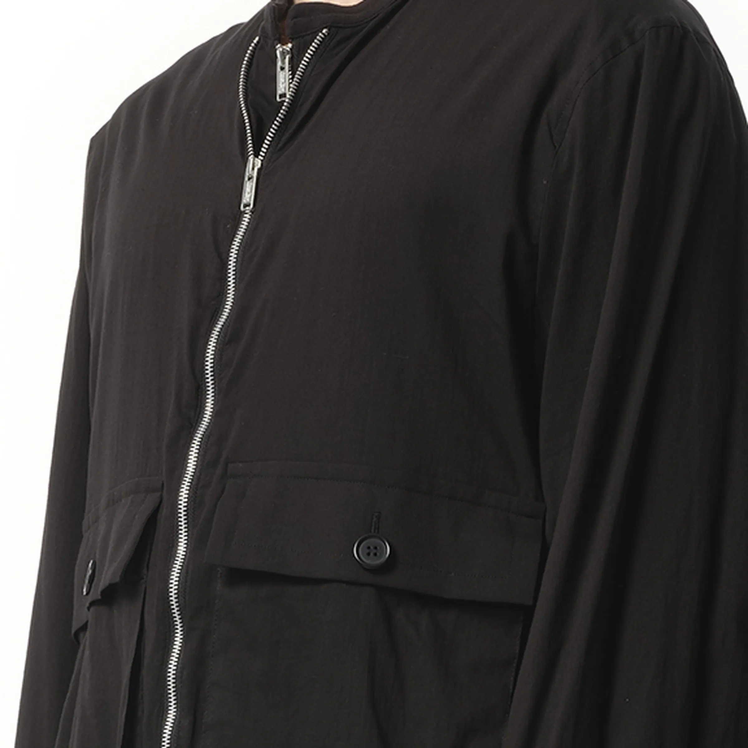 Double Zip Blouson in Black sold by MARAIS product image thumbnail 3