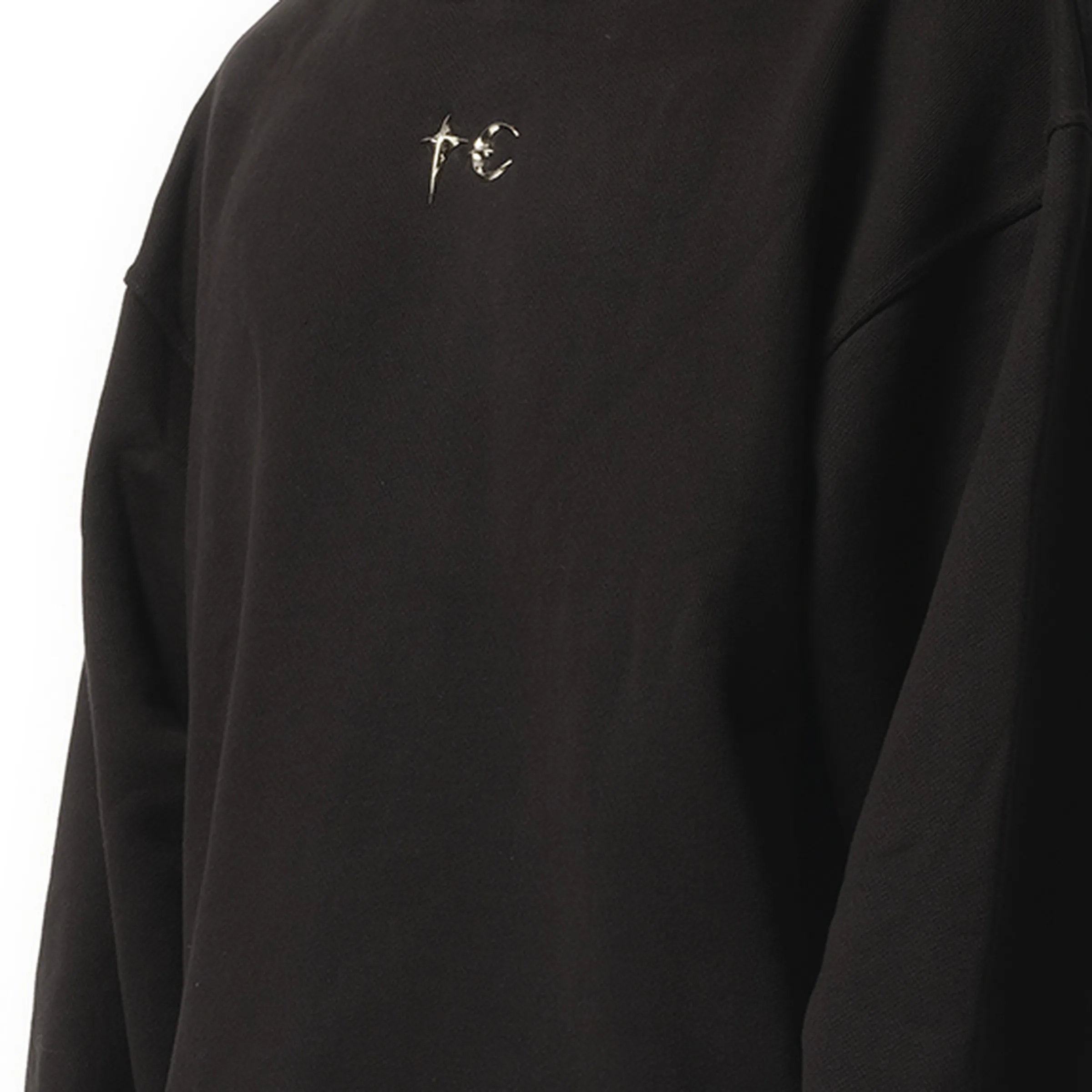 Color Emblem Hoodie in Black sold by MARAIS product image thumbnail 3