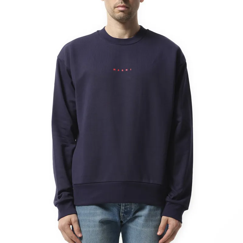 Logo Sweatshirt in Blue Kyanite sold by MARAIS