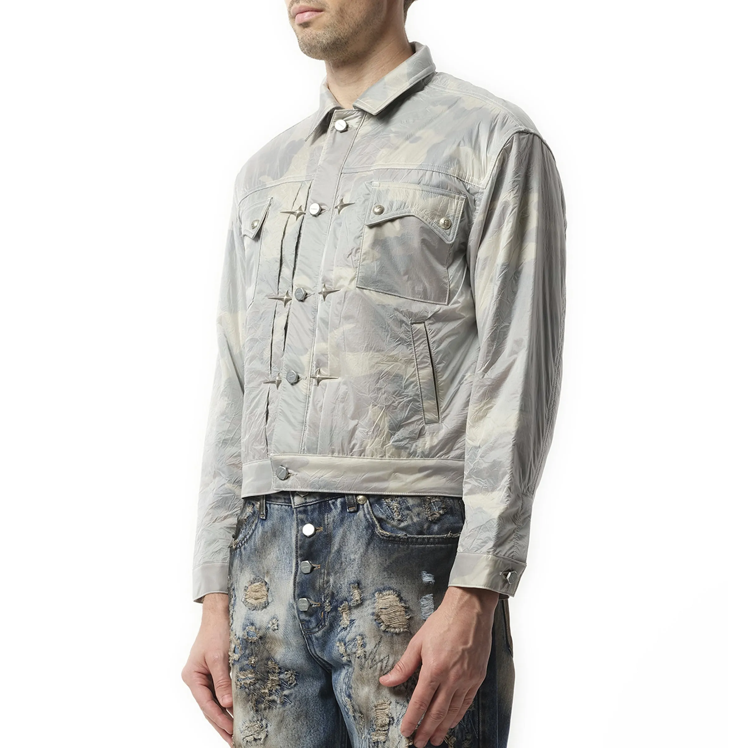 Clouded Claw Jacket in Multicolour sold by MARAIS product image thumbnail 5