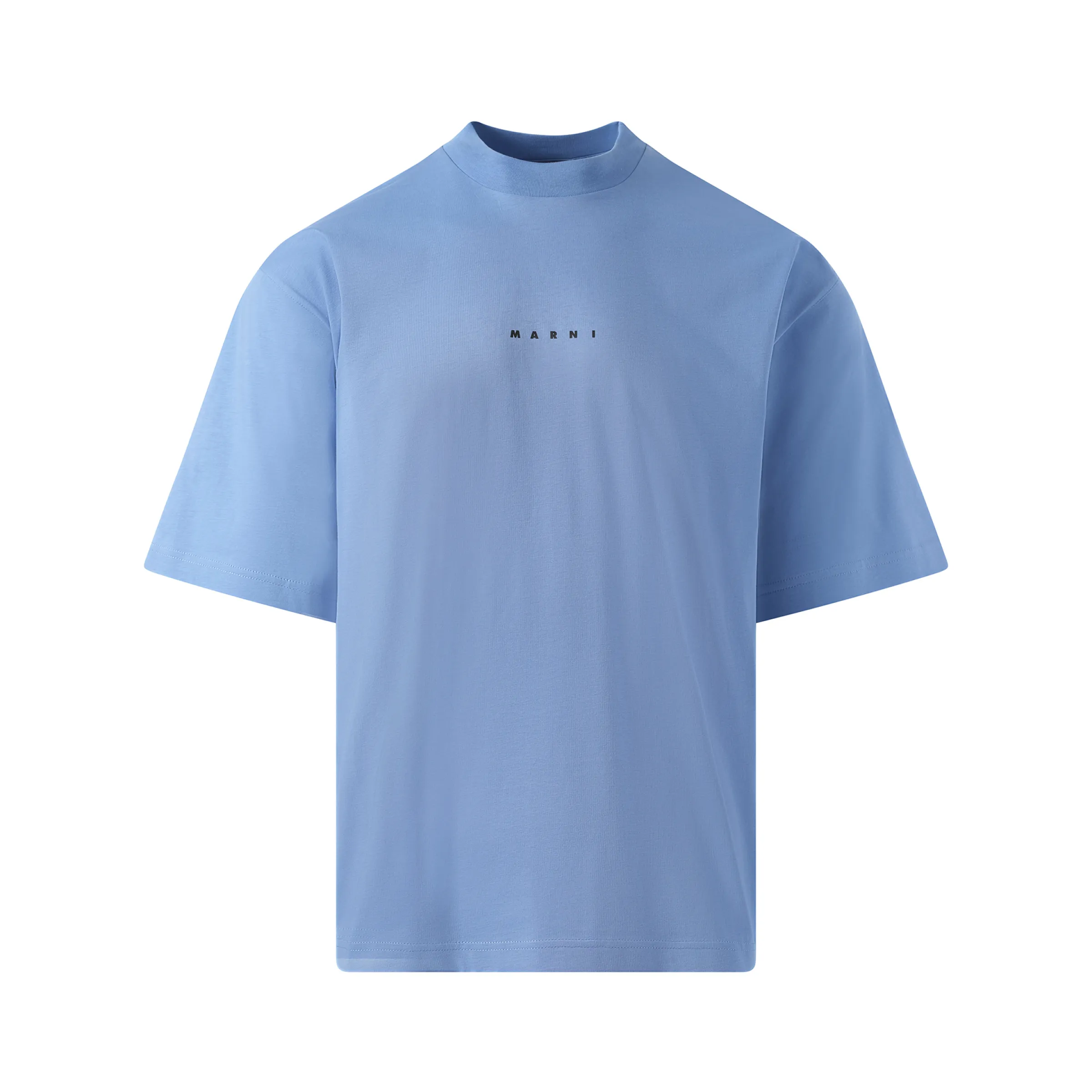 Logo T-Shirt in Blue Lilac sold by MARAIS product image thumbnail 2