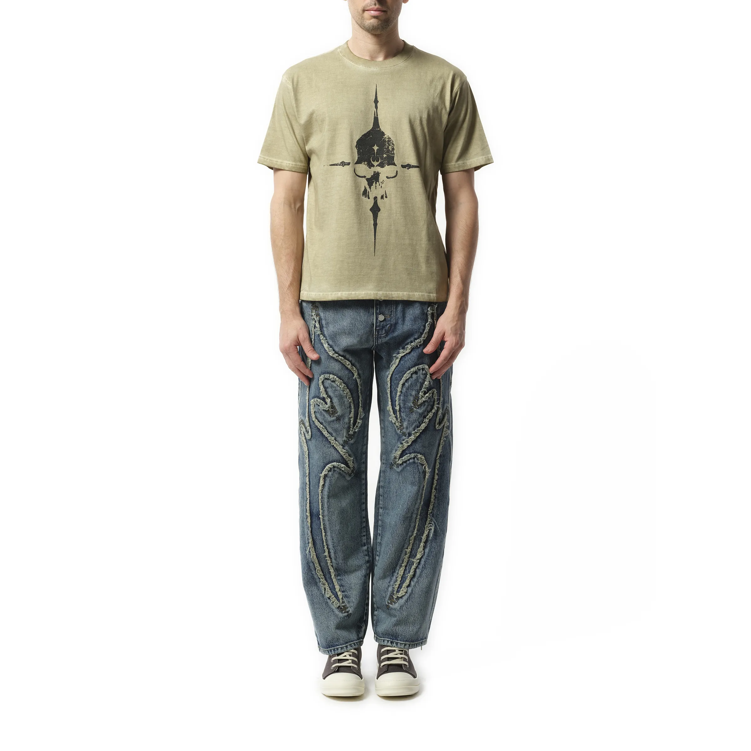 Peace T-Shirt in Desert sold by MARAIS product image thumbnail 4