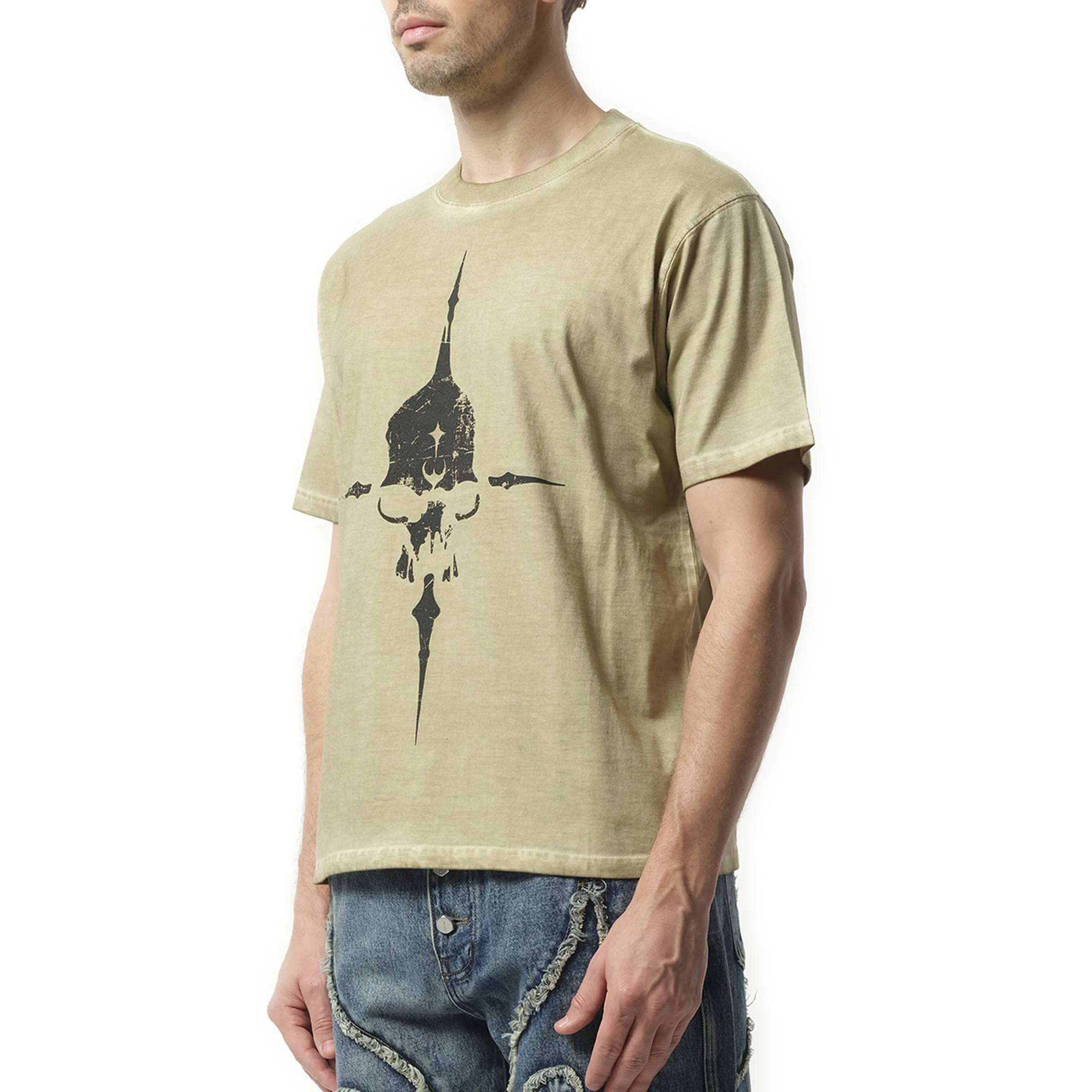 Peace T-Shirt in Desert sold by MARAIS product image thumbnail 5