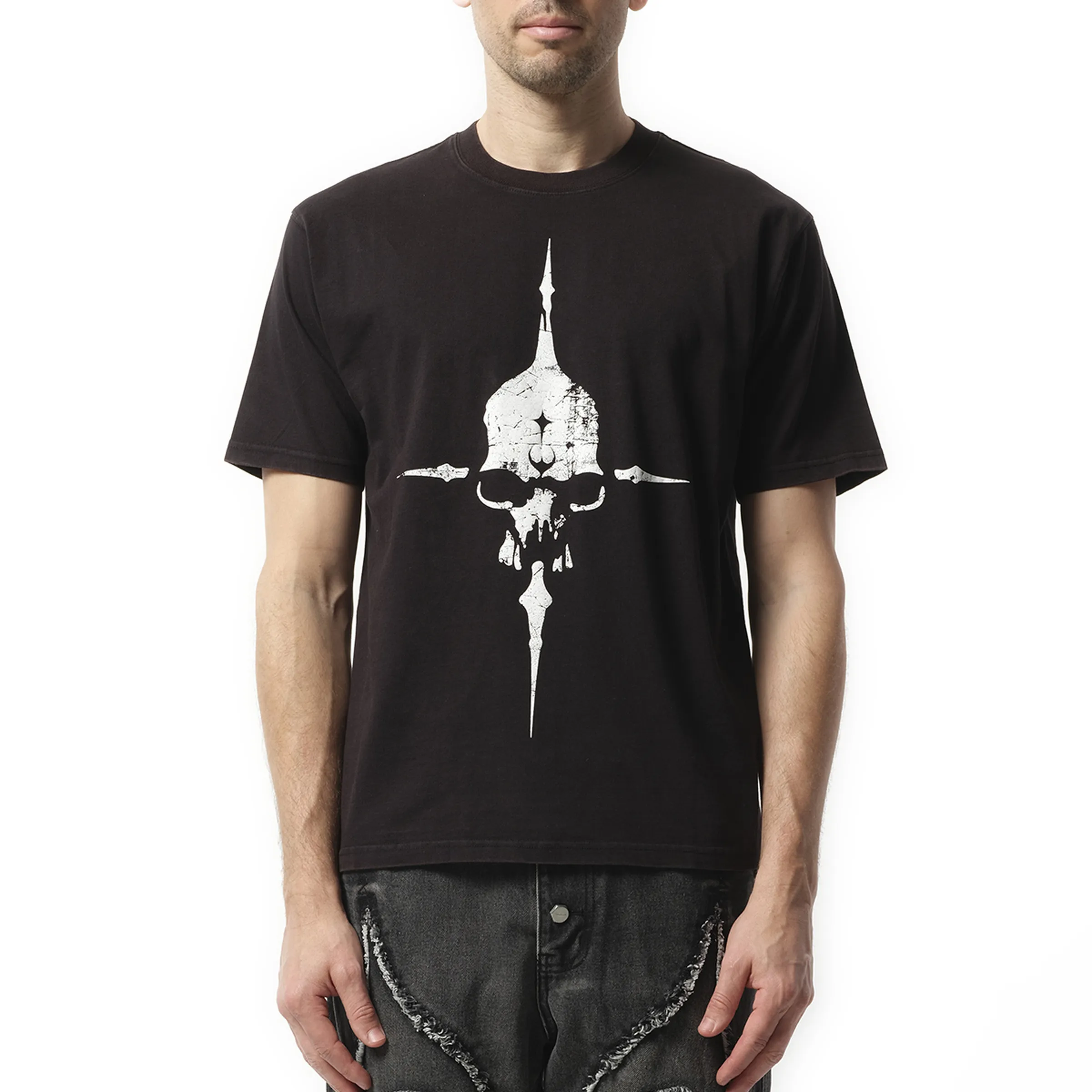 Peace T-Shirt in Black sold by MARAIS