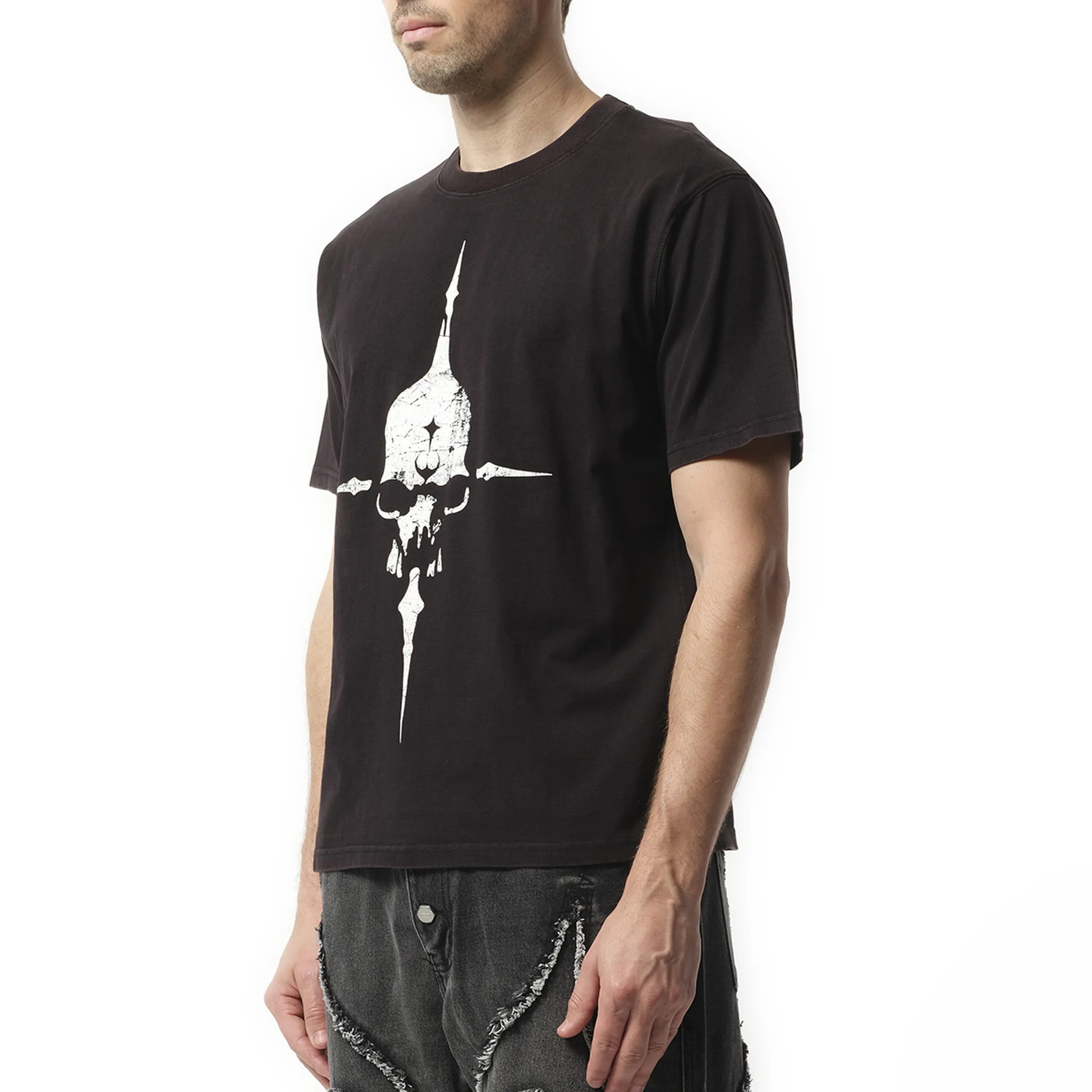 Peace T-Shirt in Black sold by MARAIS product image thumbnail 5