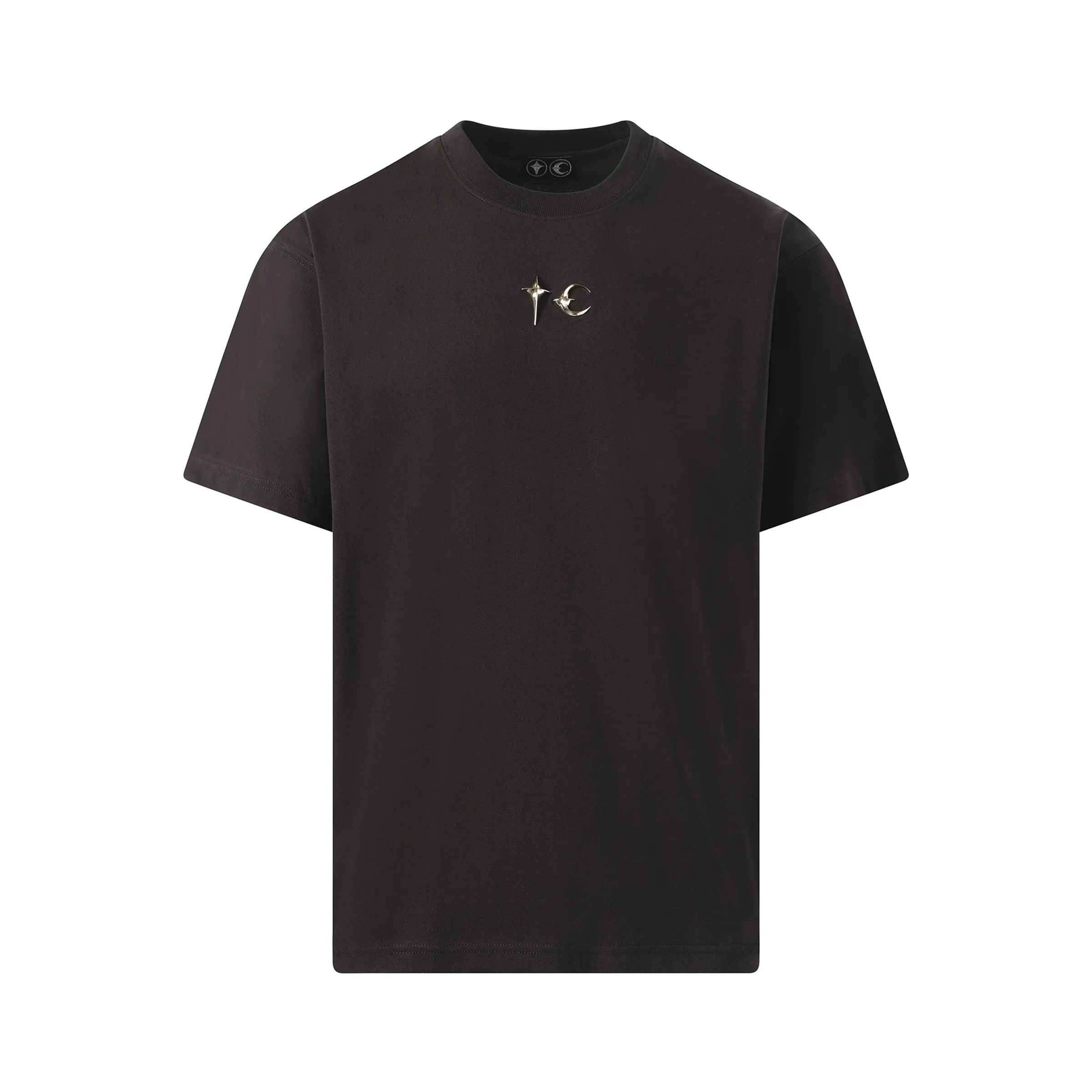 Basic T-Shirt in Black sold by MARAIS product image thumbnail 2