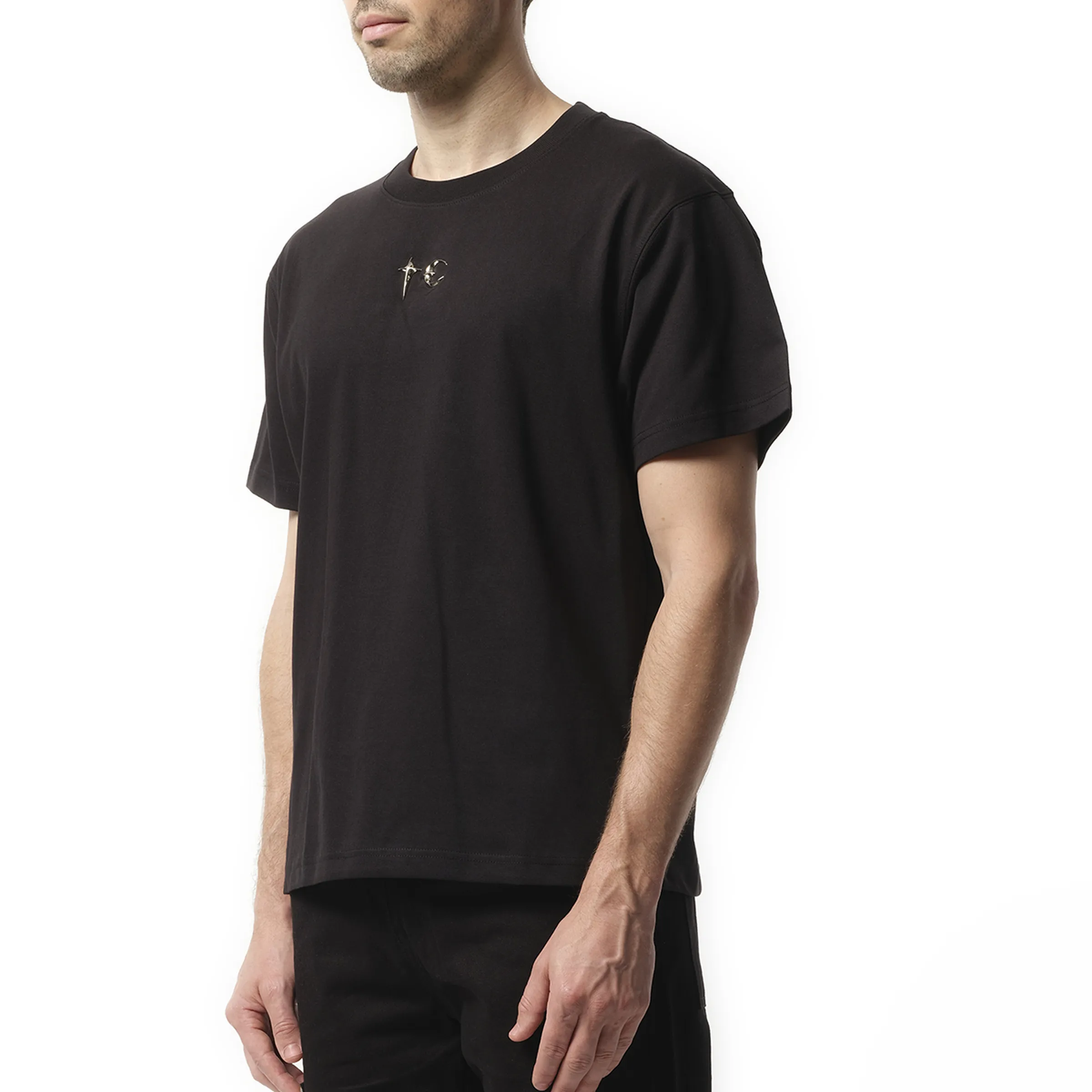 Basic T-Shirt in Black sold by MARAIS product image thumbnail 5