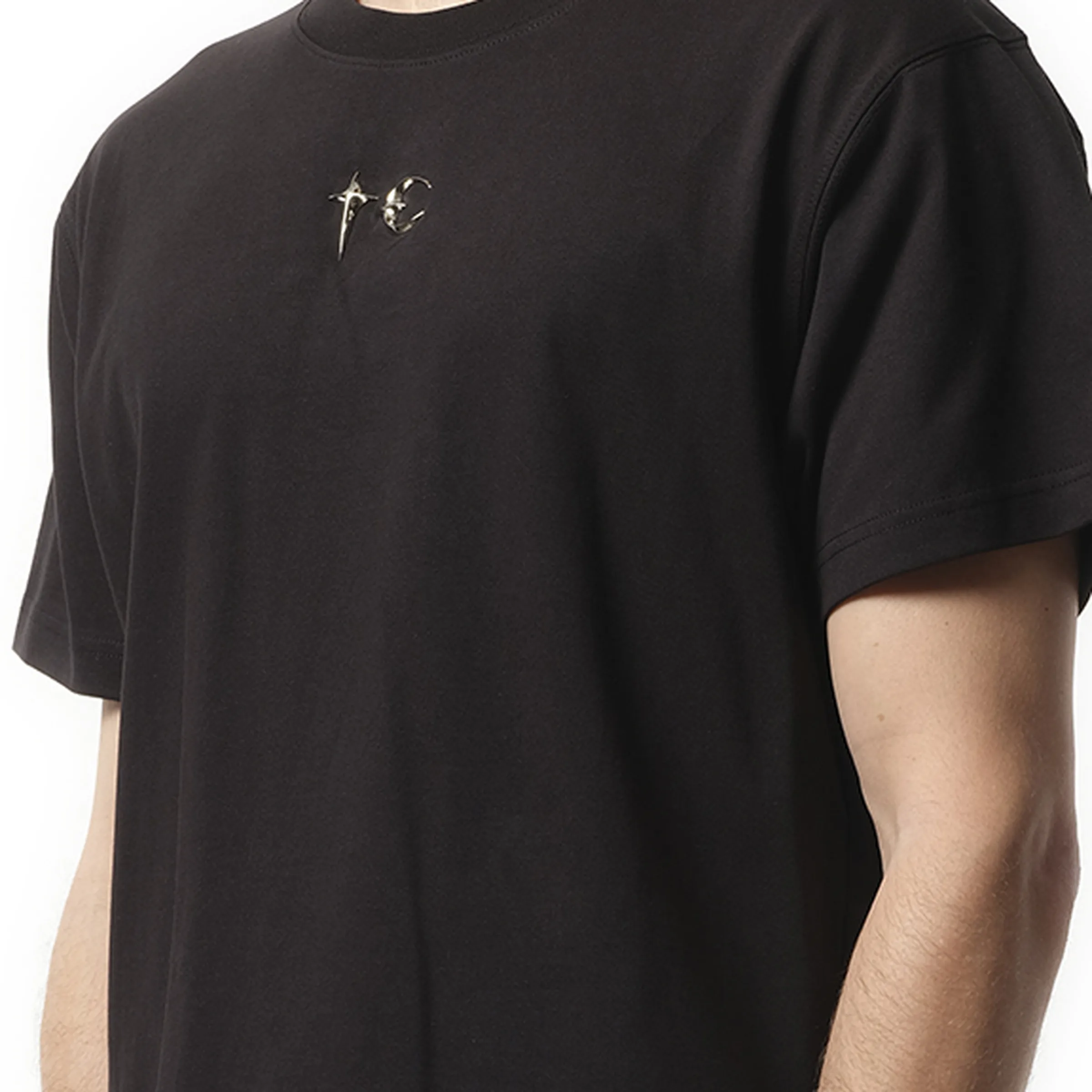 Basic T-Shirt in Black sold by MARAIS product image thumbnail 3