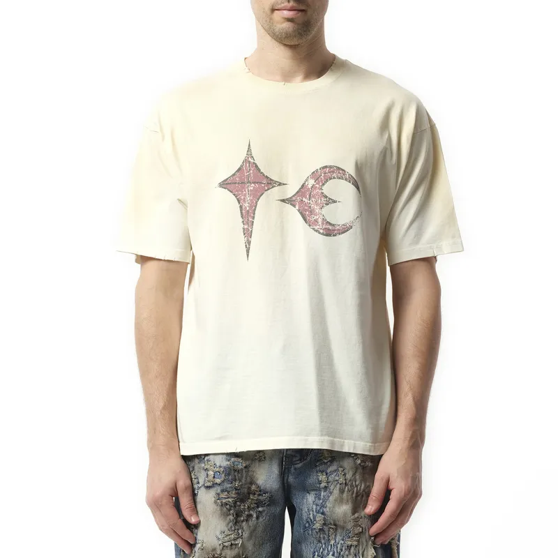 Survivor Rock T-Shirt in White sold by MARAIS