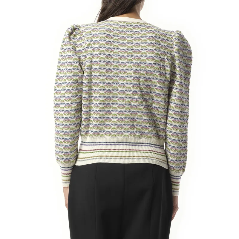 Long Sleeve V-Neck Cardigan in Vintage sold by MARAIS