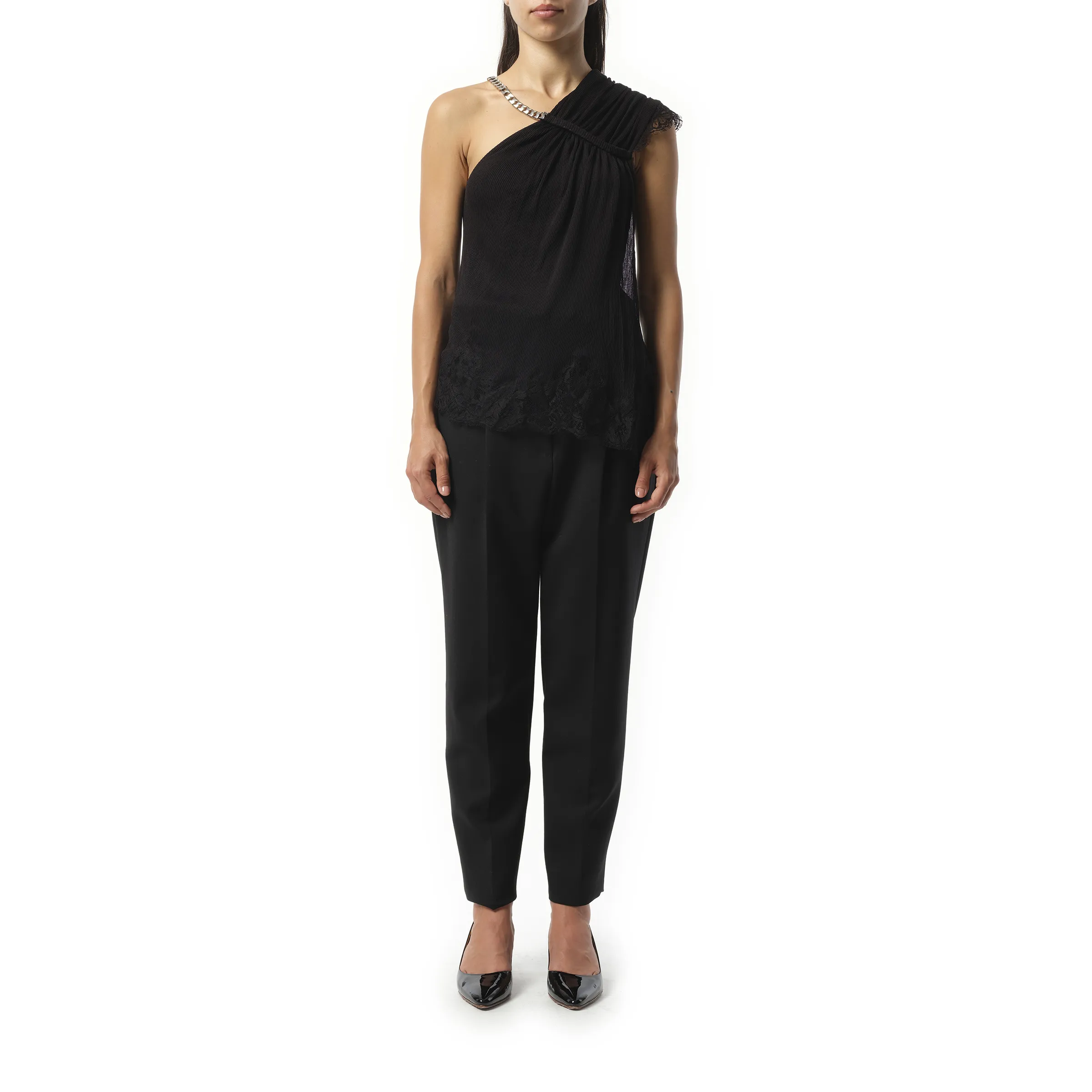 GIV - Asymmetrical Top in Black sold by MARAIS product image thumbnail 4