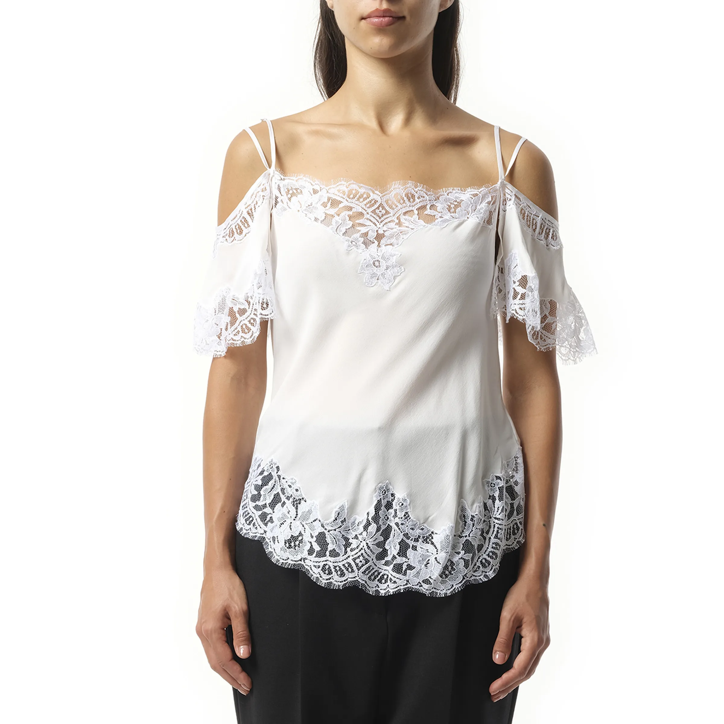 GIV - Sleeveless Top in White sold by MARAIS