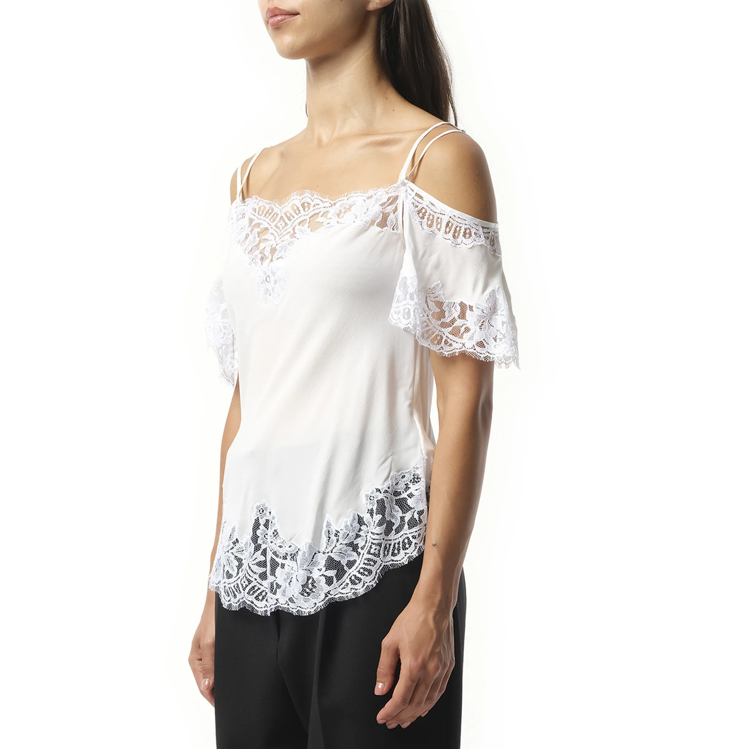 GIV - Sleeveless Top in White sold by MARAIS product image thumbnail 2