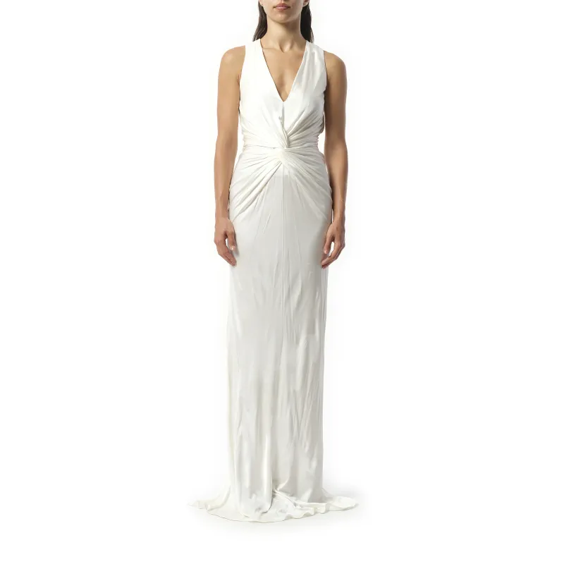 Lanvin - Long Dress in Ivory made by Lanvin