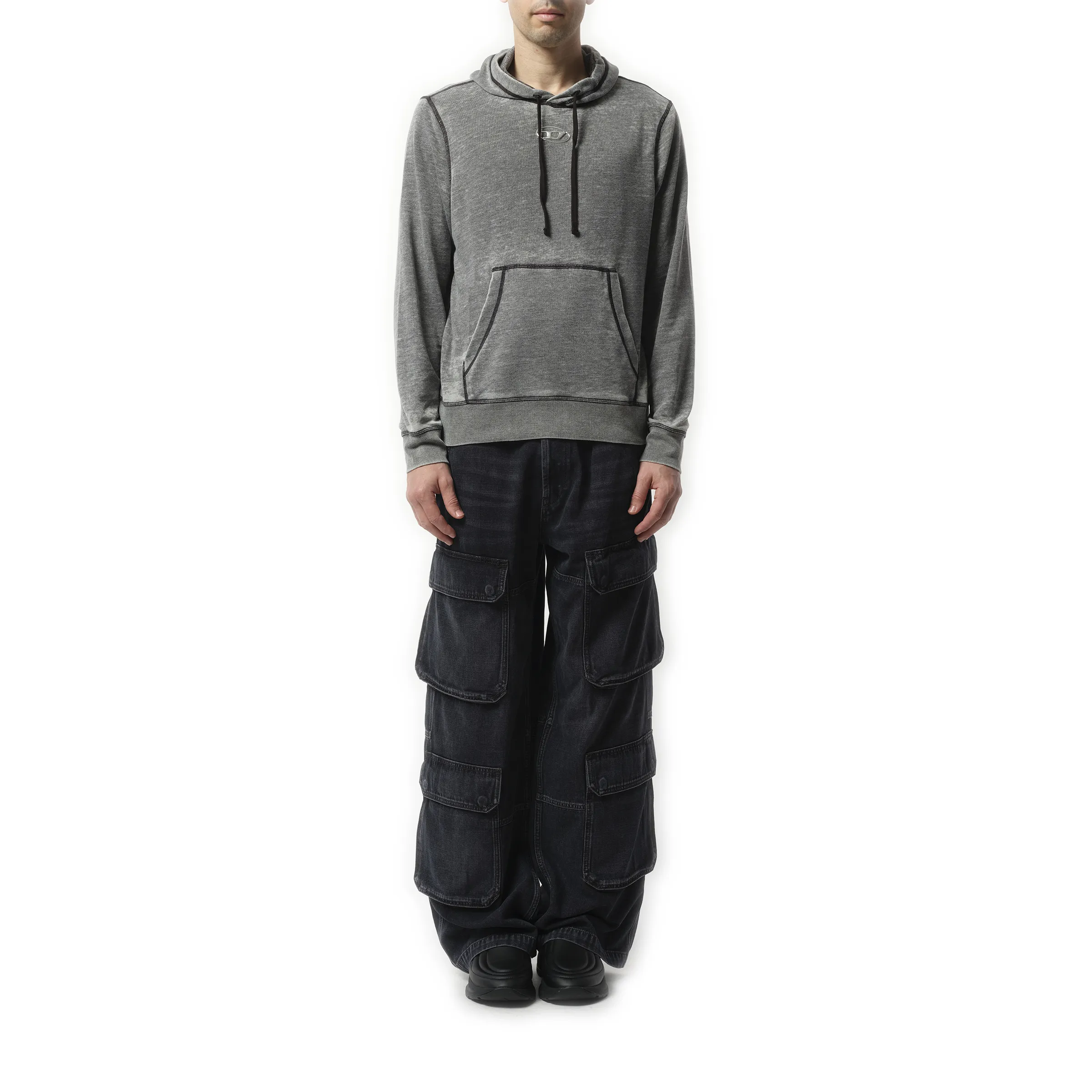 S-Ginn Hoodie in Grey sold by MARAIS product image thumbnail 4
