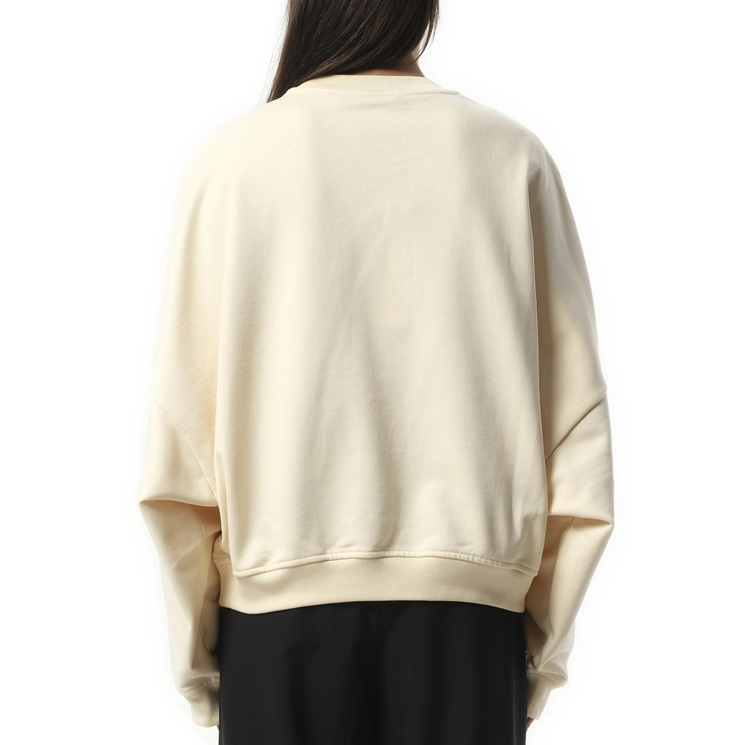 Logo Sweatshirt in Ivory sold by MARAIS product image thumbnail 5
